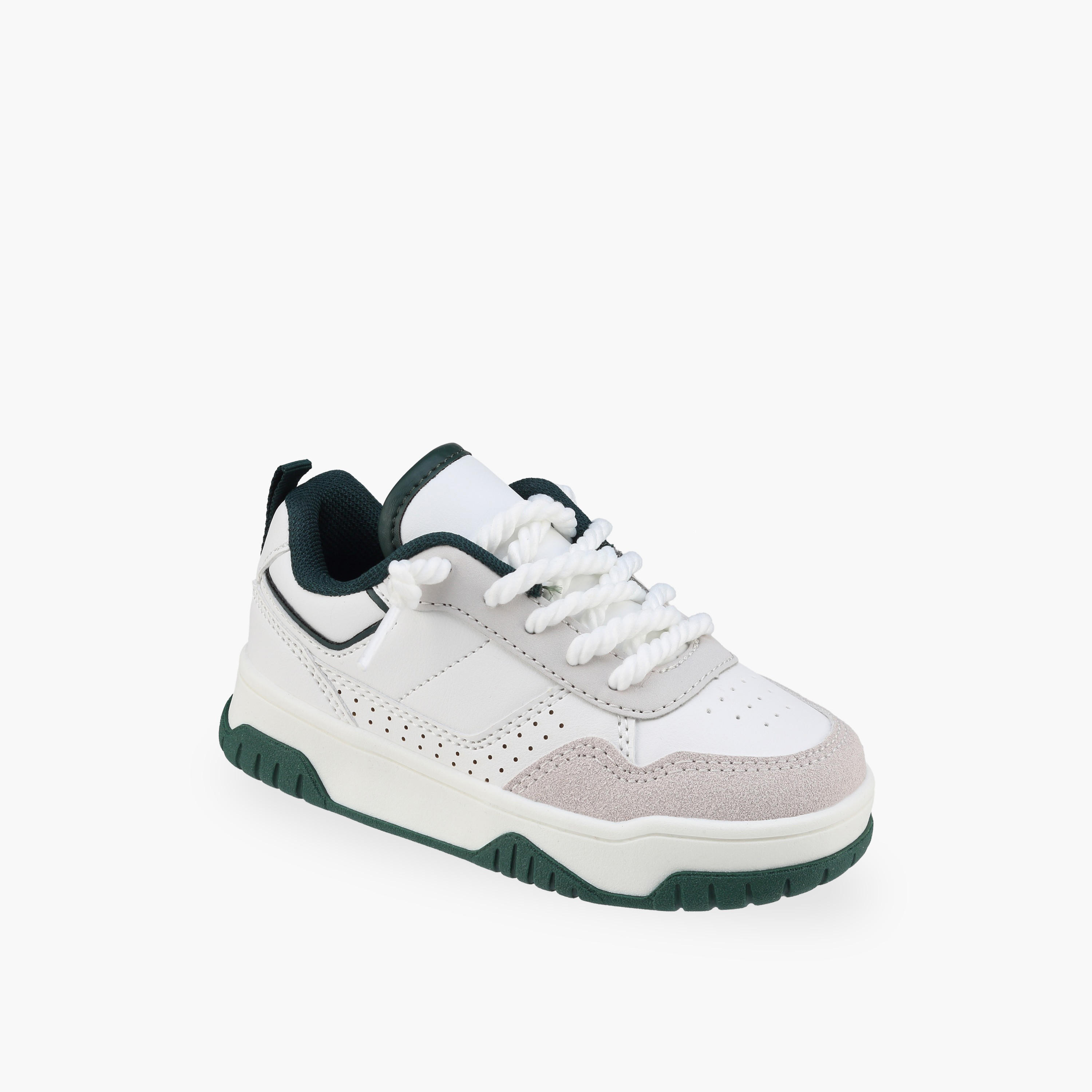 LBL by Shoexpress Boys Panelled Lace-Up Sneakers-boys-shoes-sneakers-image-2