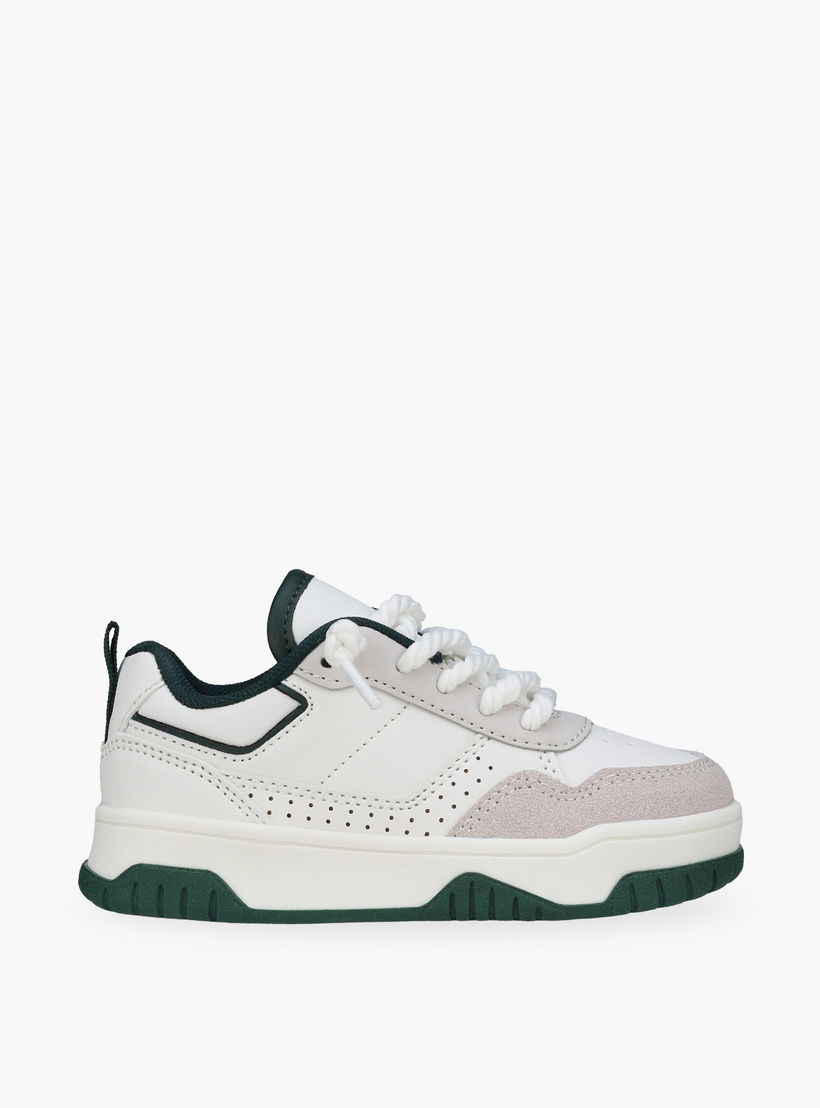 LBL by Shoexpress Boys Panelled Lace-Up Sneakers-boys-shoes-sneakers-image-3