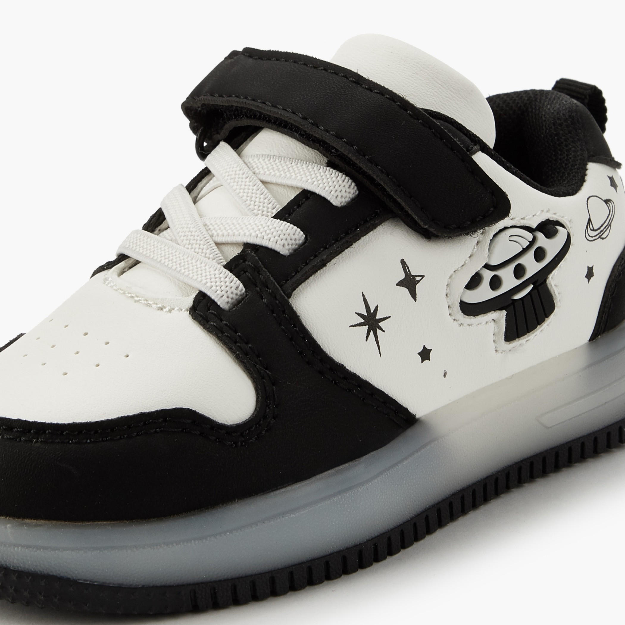 Juniors Boys Hook & Loop Light-Up Ankle Sneakers-boys-shoes-sneakers-image-5