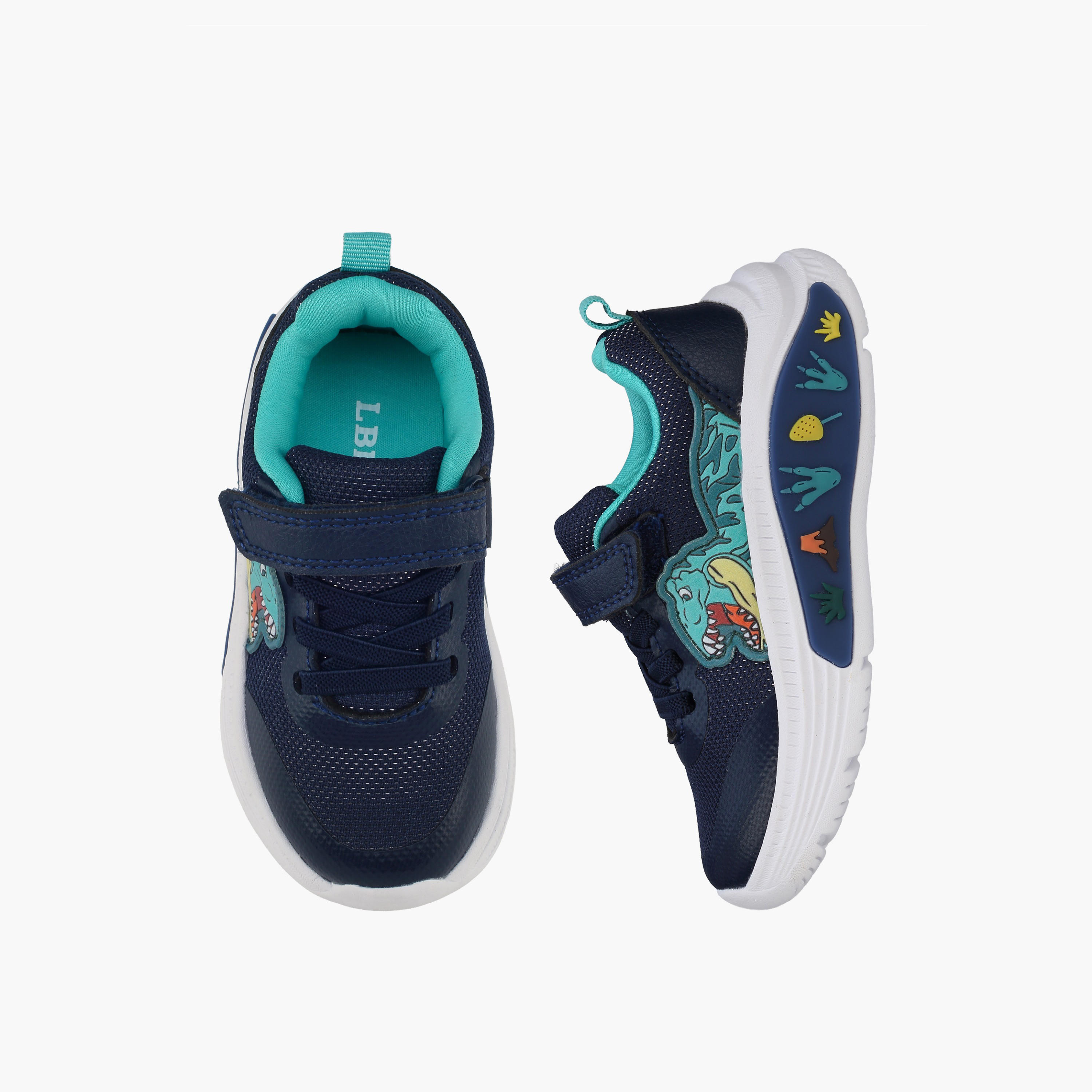 LBL by Shoexpress Boys Dinosaur Print Sneakers-boys-shoes-sneakers-image-1