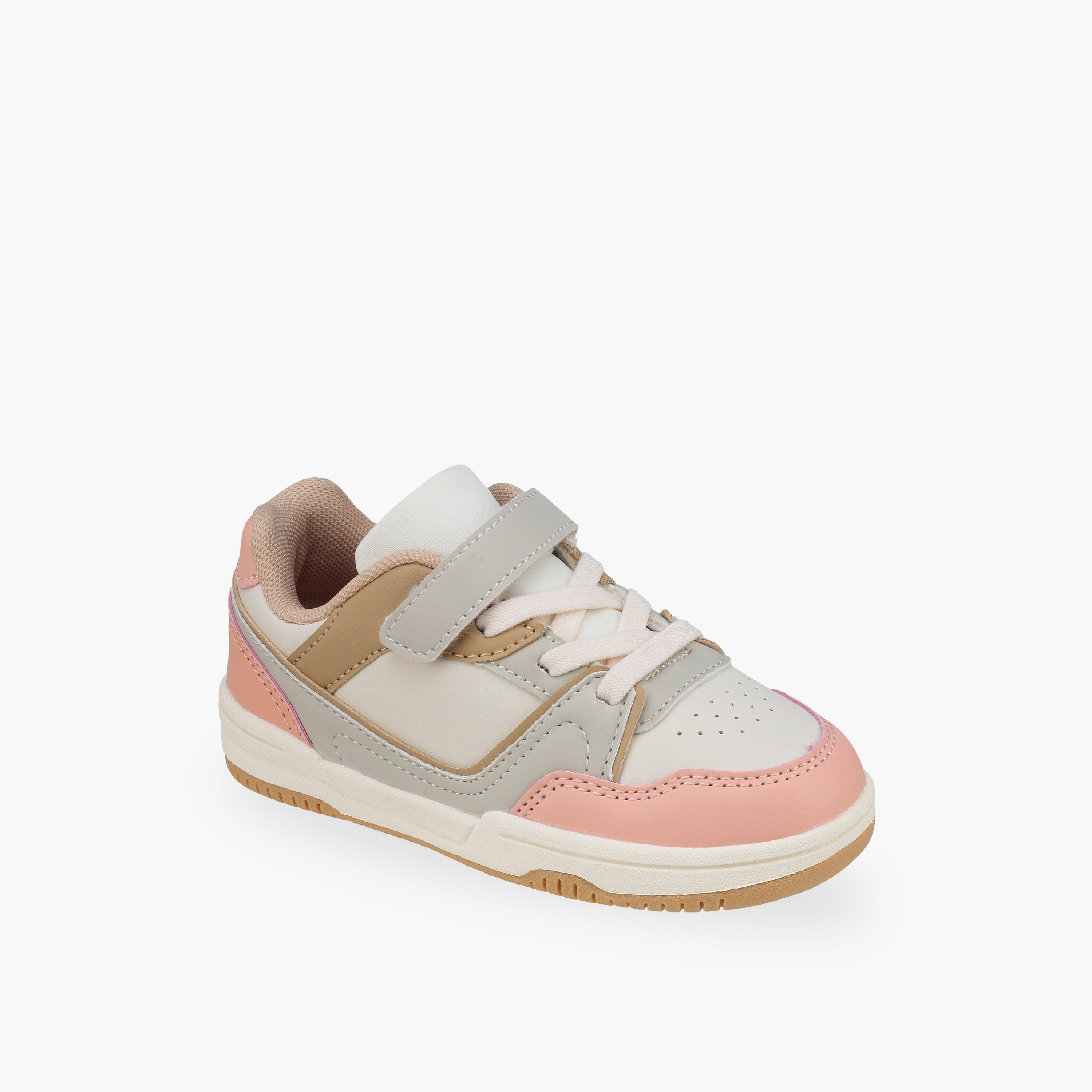 حذاء سنيكرز بشريط إغلاق لاصق للبنات من فلورا بيلا-girls-shoes-sneakers-image-2