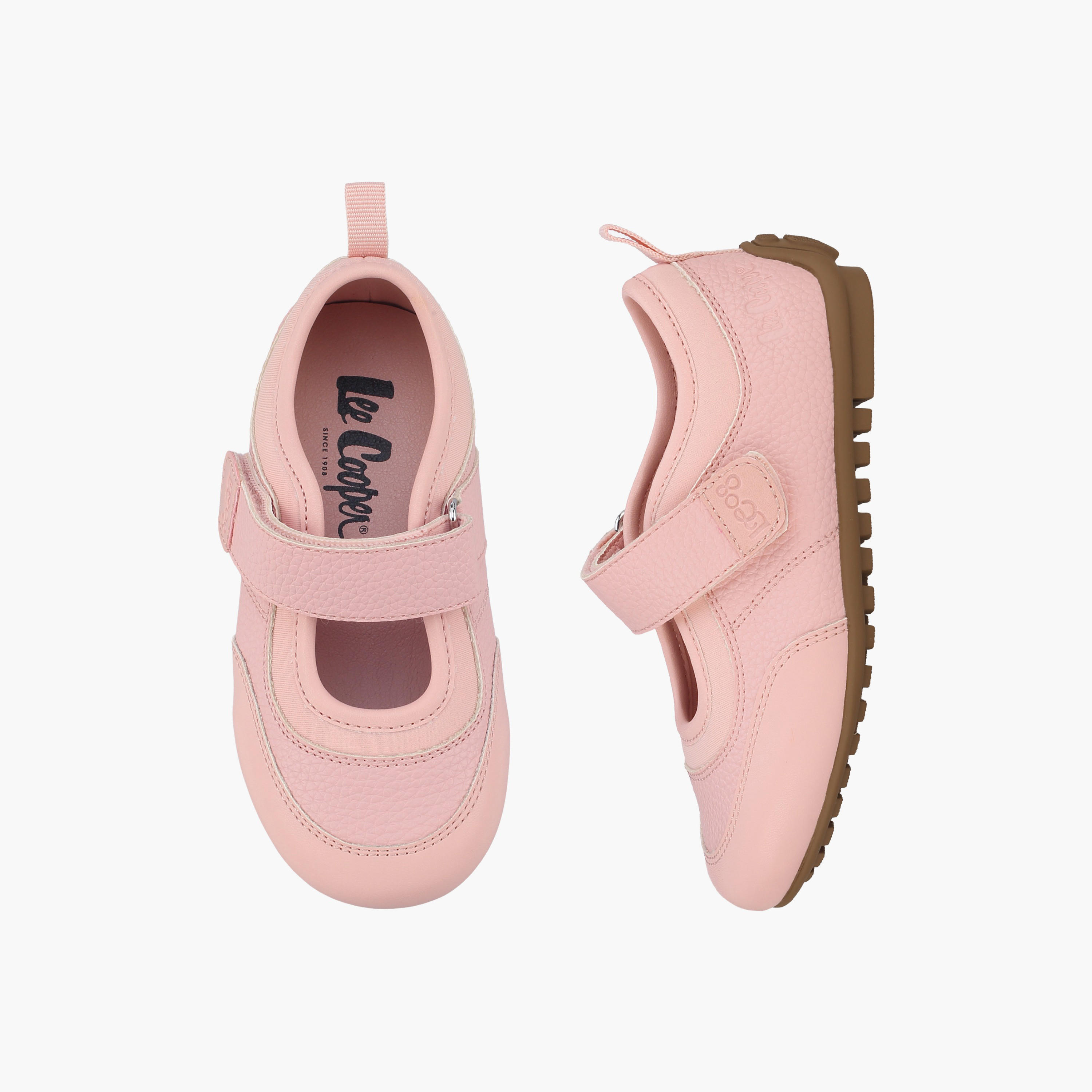 حذاء سنيكرز ماري جين بشريط إغلاق لاصق  للبنات من لي كوبر-girls-shoes-sneakers-image-1