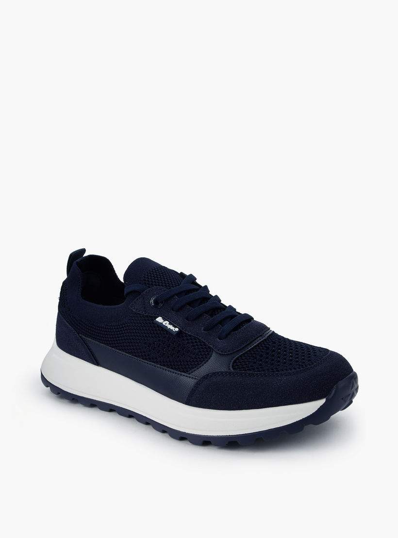 Lee Cooper Men Ortholite Lace-Up Ankle Sneakers-men-shoes-sneakers-image-3