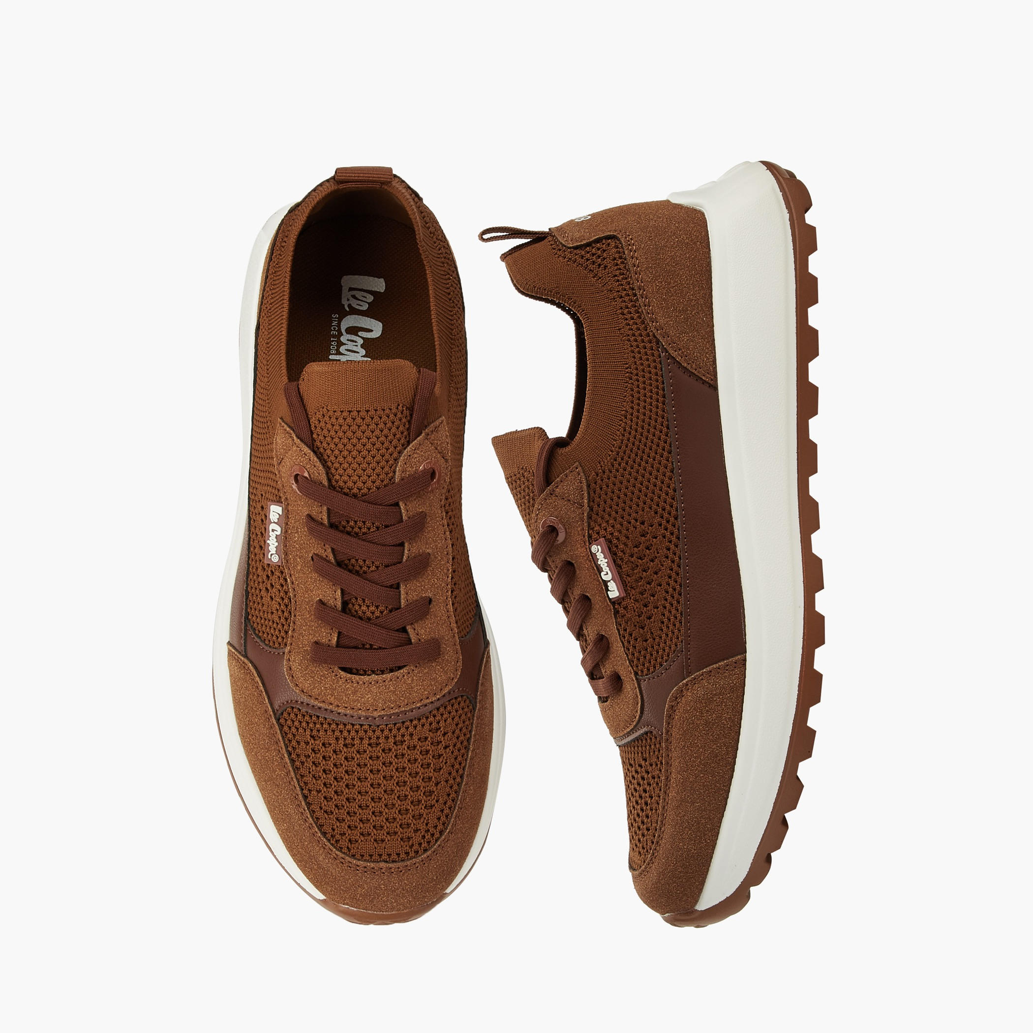 Lee Cooper Men Ortholite Lace-Up Ankle Sneakers-men-shoes-sneakers-image-1