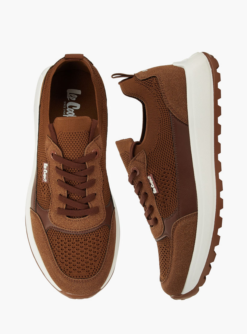 Lee Cooper Men Ortholite Lace-Up Ankle Sneakers-men-shoes-sneakers-image-1