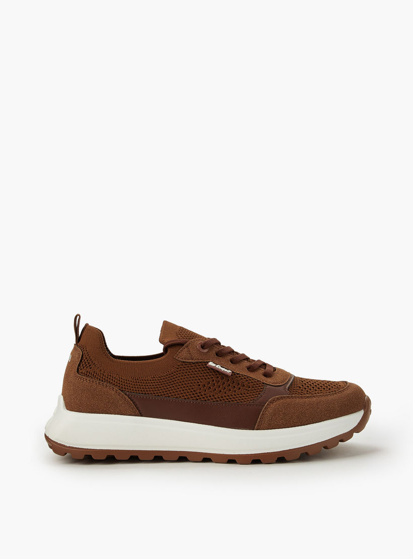 Lee Cooper Men Ortholite Lace-Up Ankle Sneakers-men-shoes-sneakers-image-2
