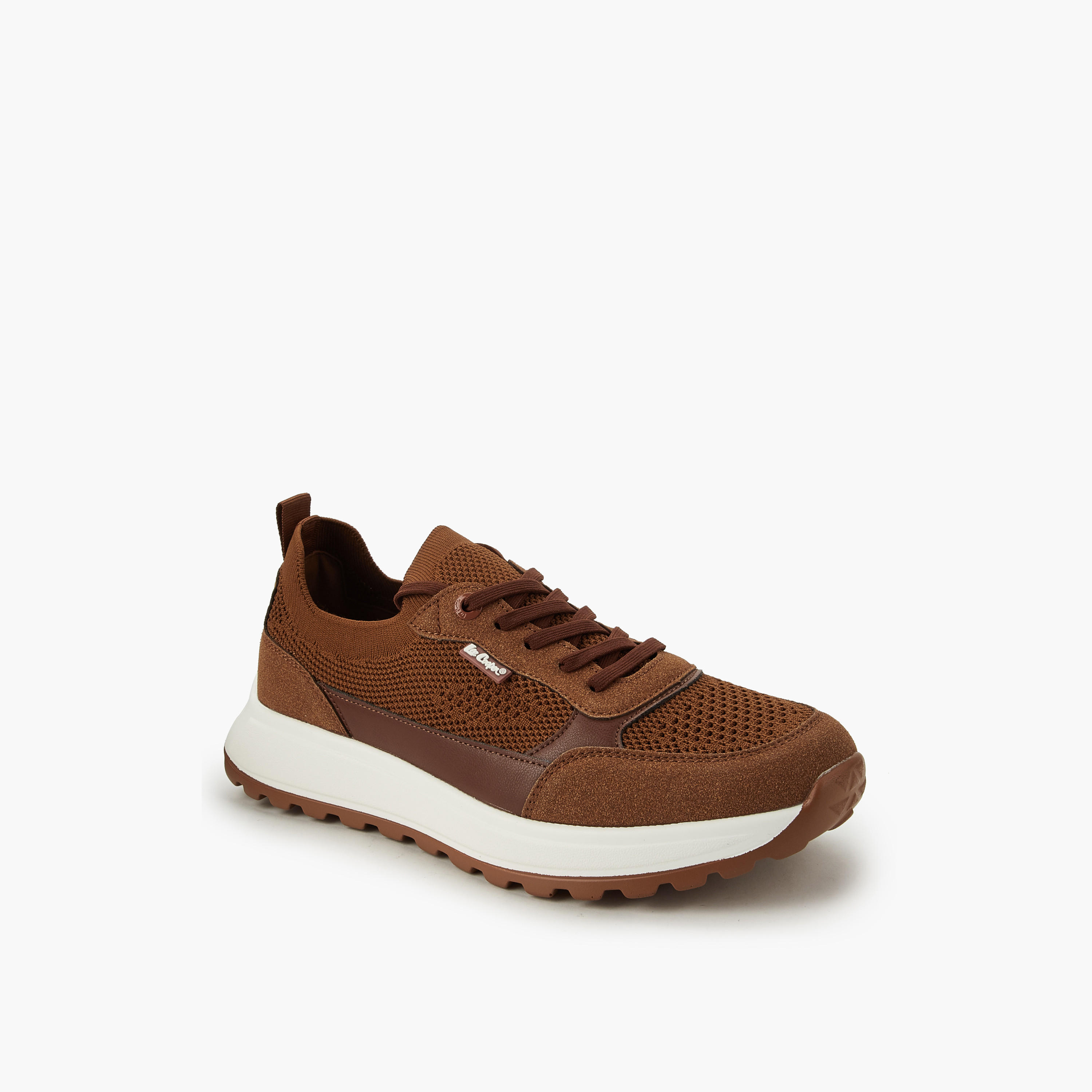 Lee Cooper Men Ortholite Lace-Up Ankle Sneakers-men-shoes-sneakers-image-3