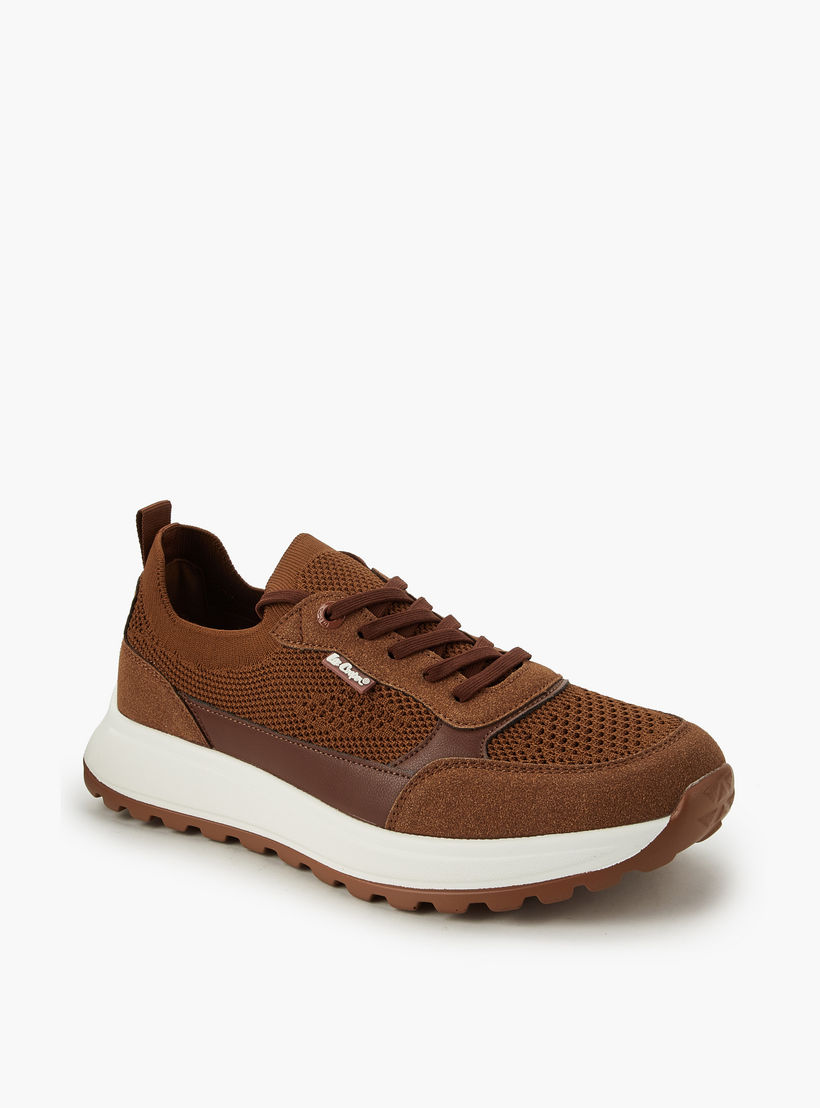Lee Cooper Men Ortholite Lace-Up Ankle Sneakers-men-shoes-sneakers-image-3