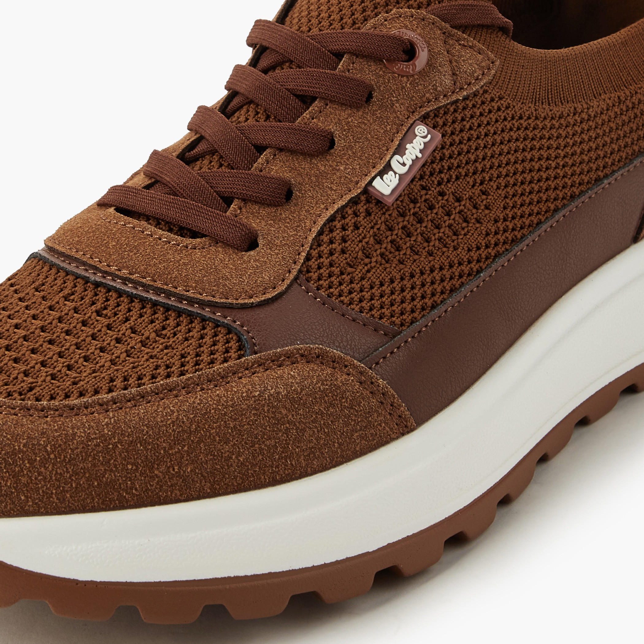 Lee Cooper Men Ortholite Lace-Up Ankle Sneakers-men-shoes-sneakers-image-4