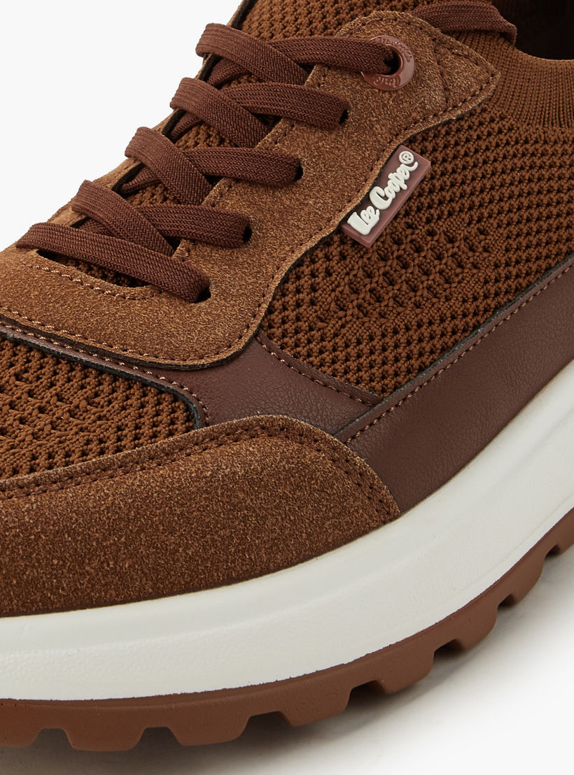 Lee Cooper Men Ortholite Lace-Up Ankle Sneakers-men-shoes-sneakers-image-4