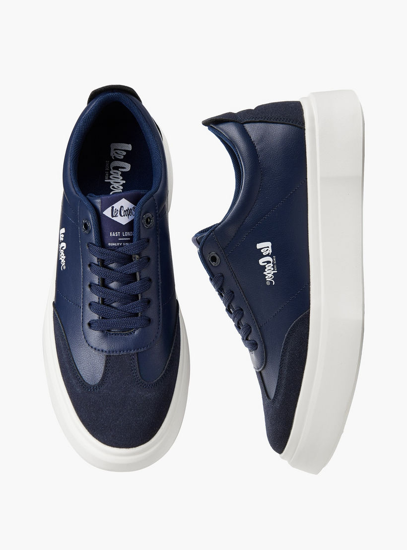 Lee Cooper Men Lace-Up Ortholite Sneakers-men-shoes-sneakers-image-1