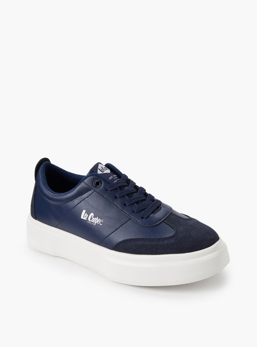 Lee Cooper Men Lace-Up Ortholite Sneakers-men-shoes-sneakers-image-2