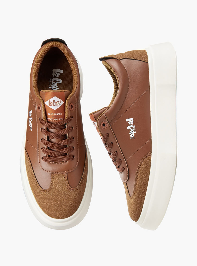 Lee Cooper Men Lace-Up Ortholite Sneakers-men-shoes-sneakers-image-1
