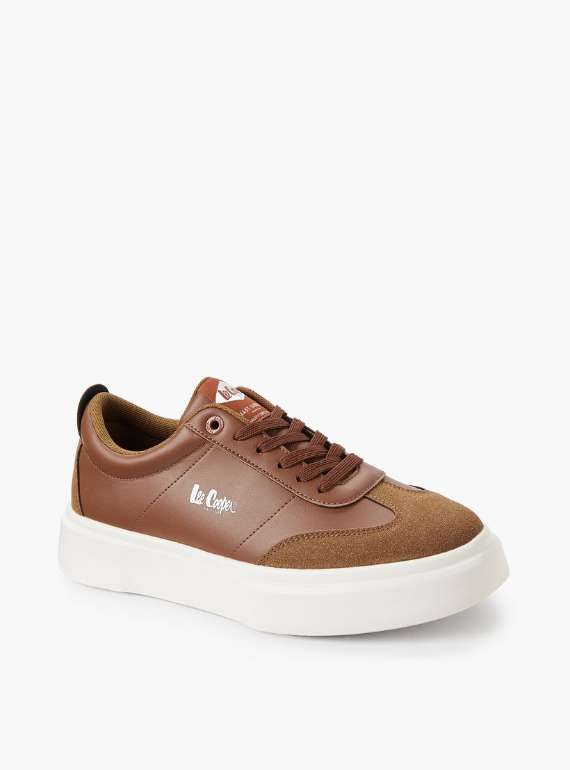 Lee Cooper Men Lace-Up Ortholite Sneakers-men-shoes-sneakers-image-2