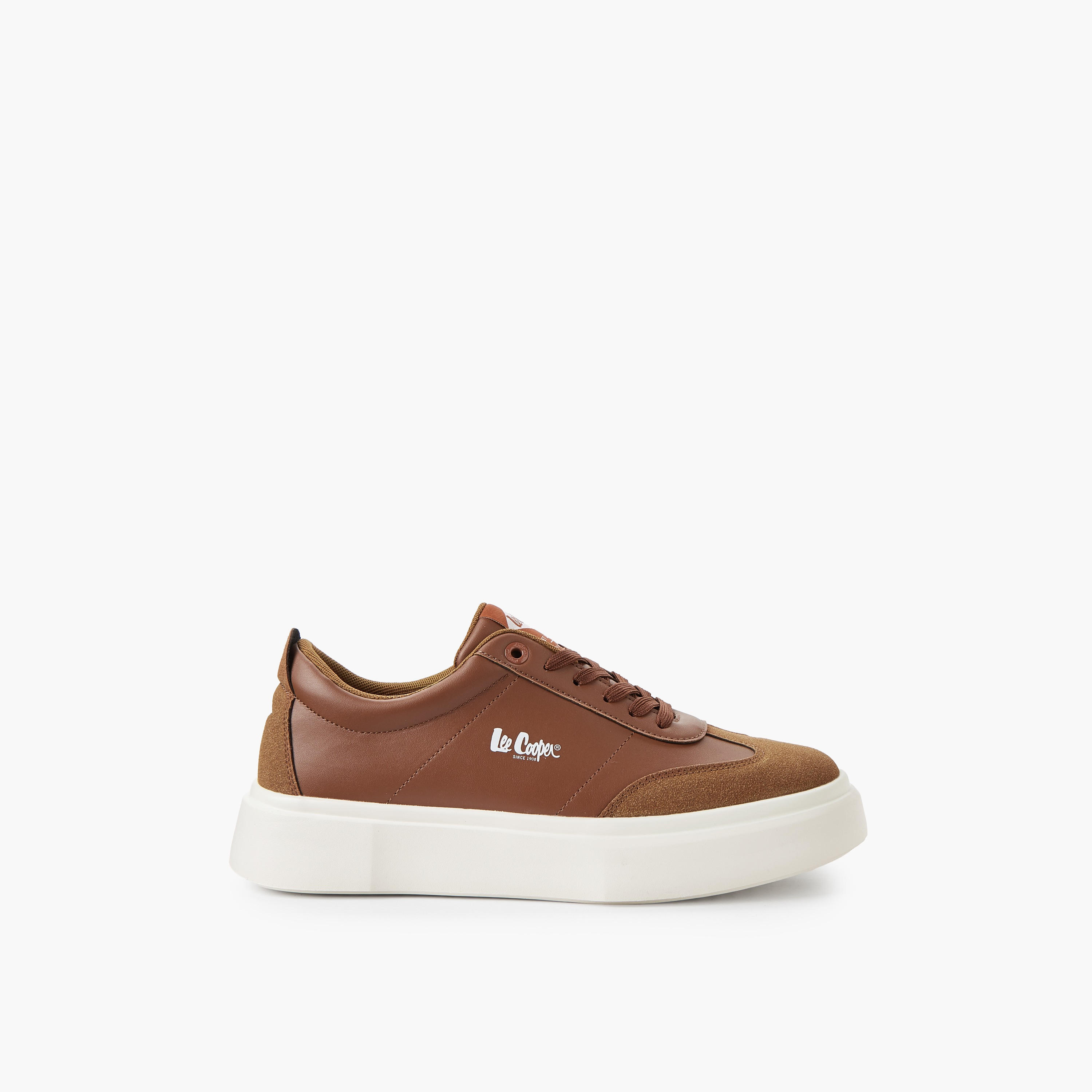 Lee Cooper Men Lace-Up Ortholite Sneakers-men-shoes-sneakers-image-3