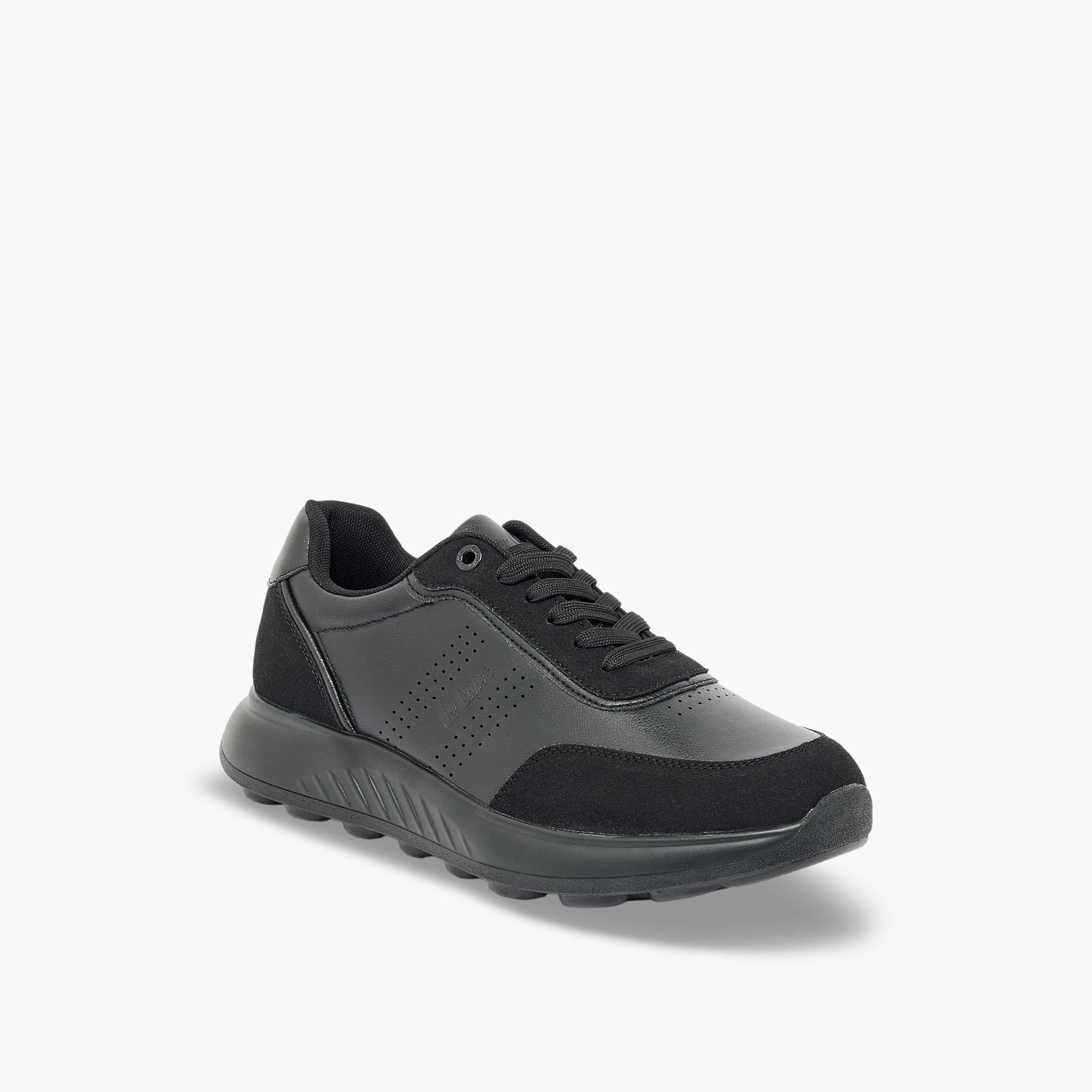 حذاء سنيكرز بطول الكاحل ورباط إغلاق للرجال من لي كوبر-men-shoes-sneakers-image-2