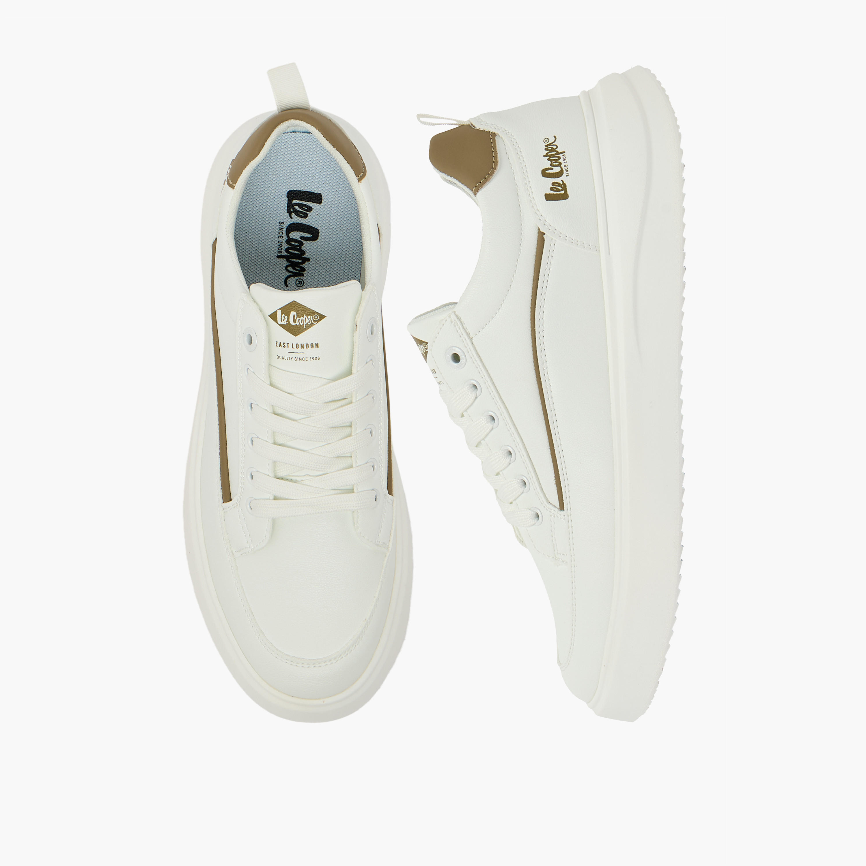 Lee Cooper Men Lace-Up Ankle Sneakers-men-shoes-sneakers-image-1