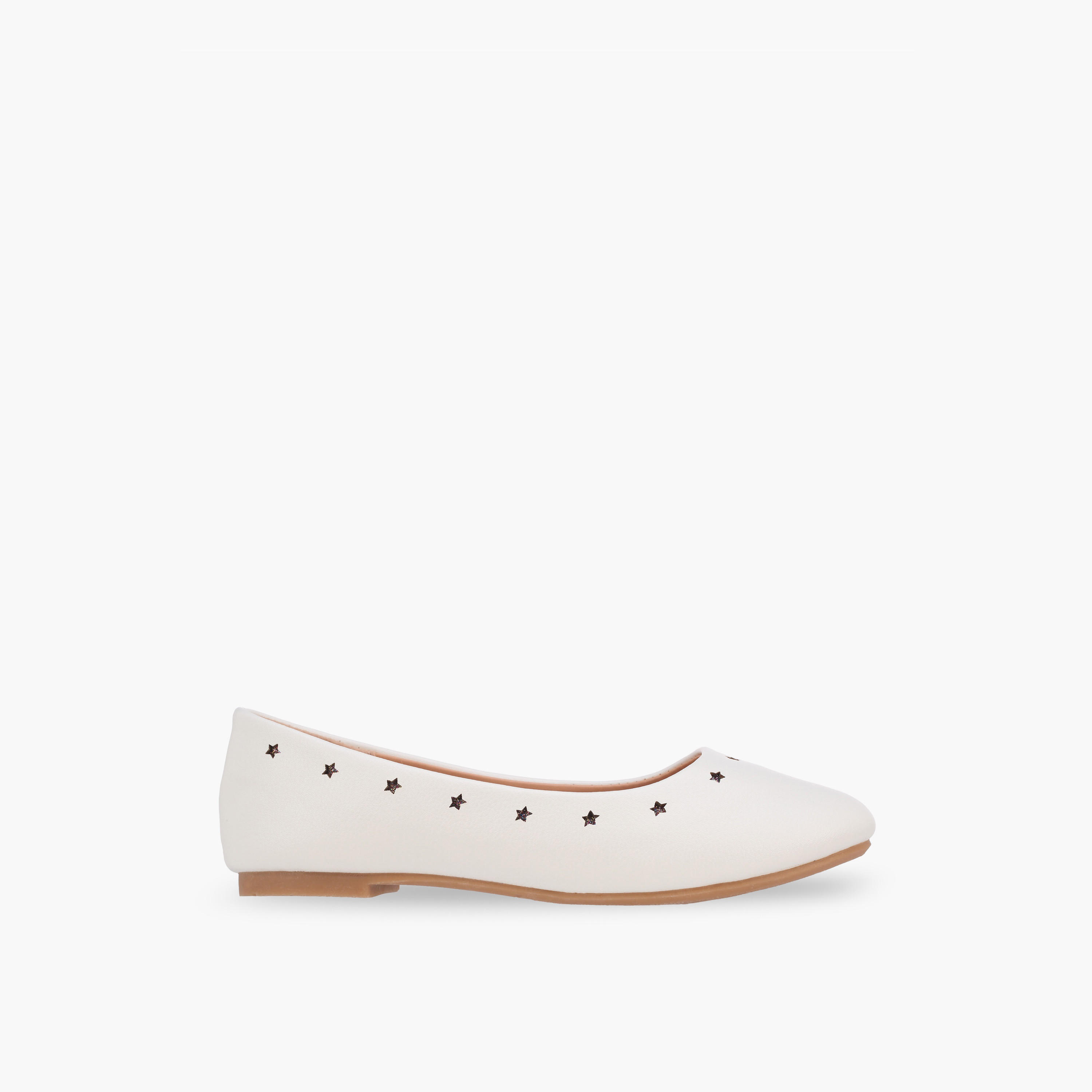 حذاء باليرينا بتفاصيل نجوم مفرغة للبنات من فلورا بيلا-girls-shoes-ballerinas-image-3
