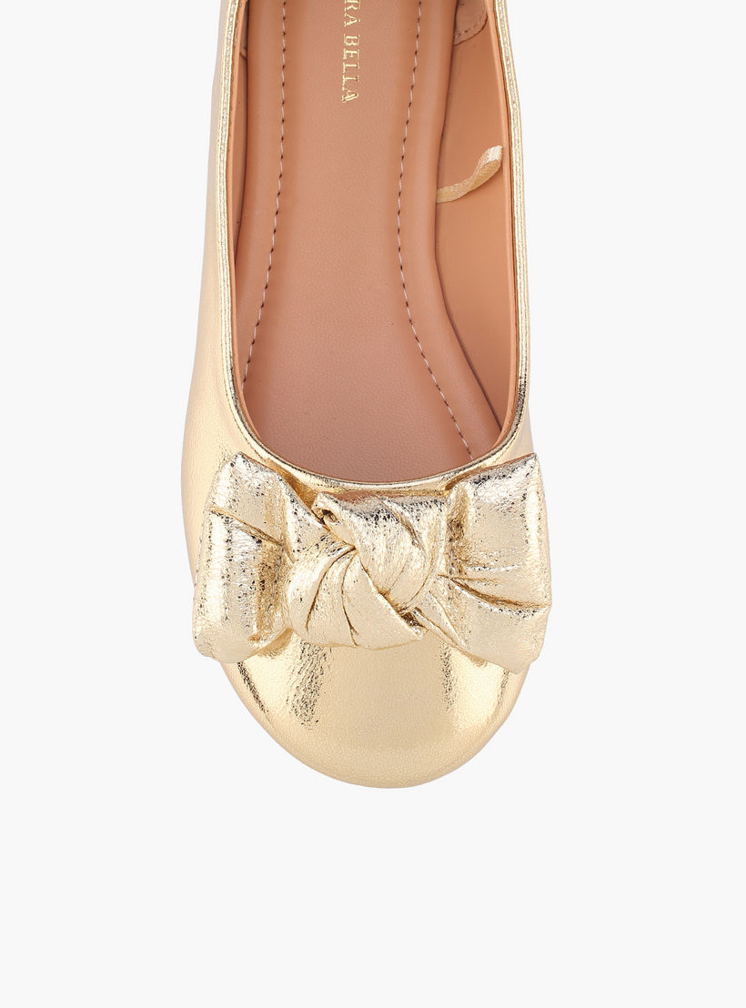 Flora Bella Girls Bow Accent Ballerina Shoes-girls-shoes-ballerinas-image-4