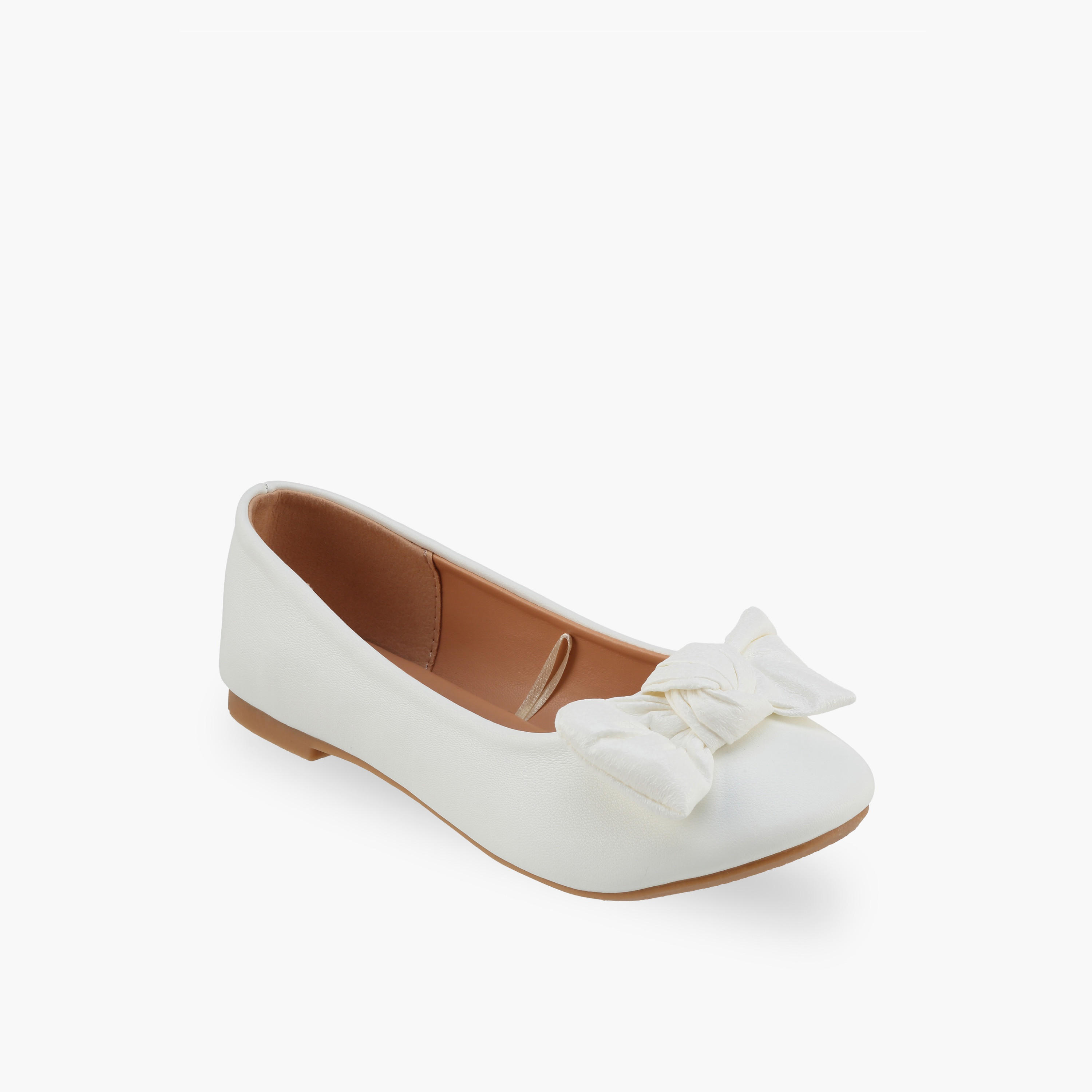 حذاء باليرينا بزينة فيونكة للبنات من فلورا بيلا-girls-shoes-ballerinas-image-2