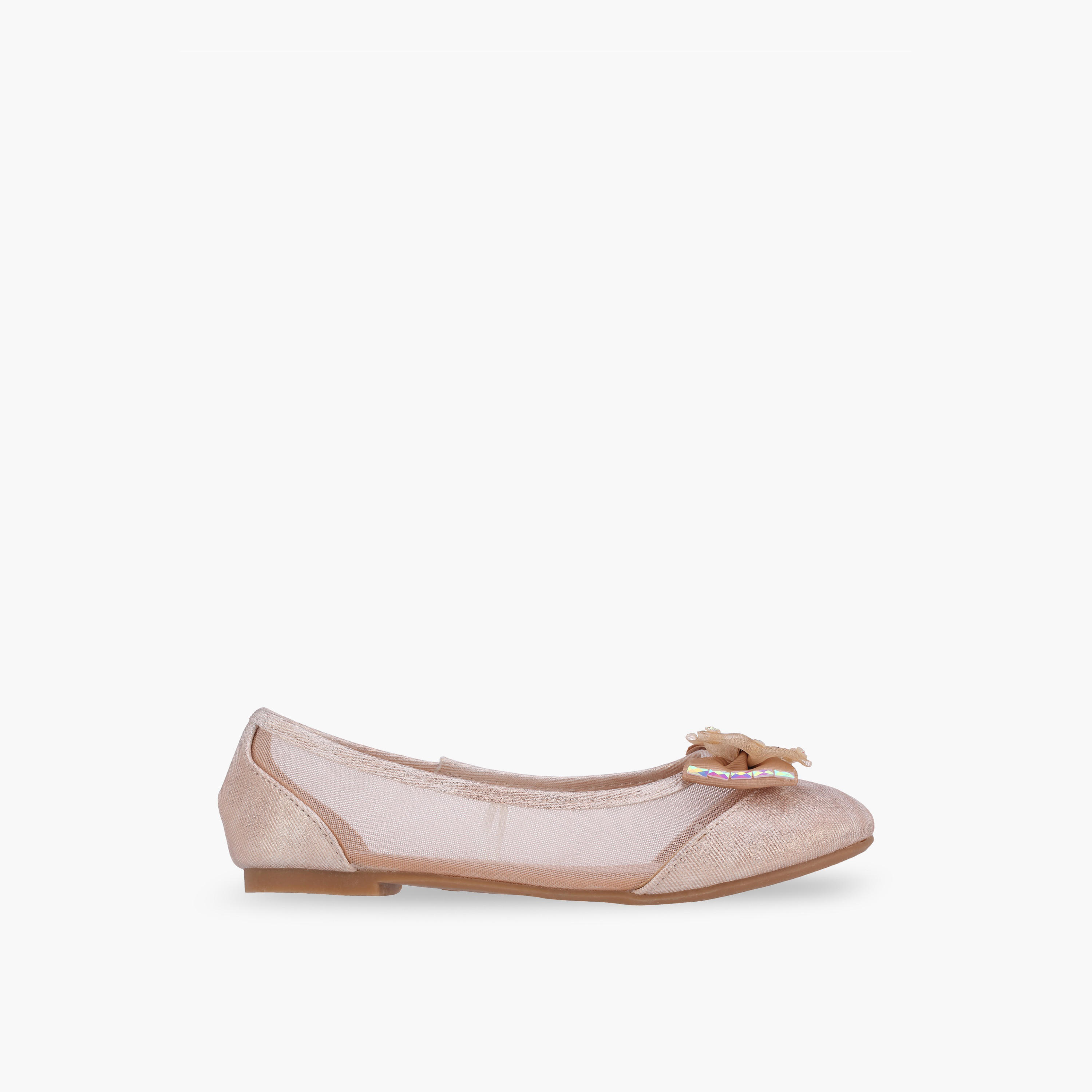 Flora Bella Girls Bow Embellished Ballerina Shoes-girls-shoes-ballerinas-image-3