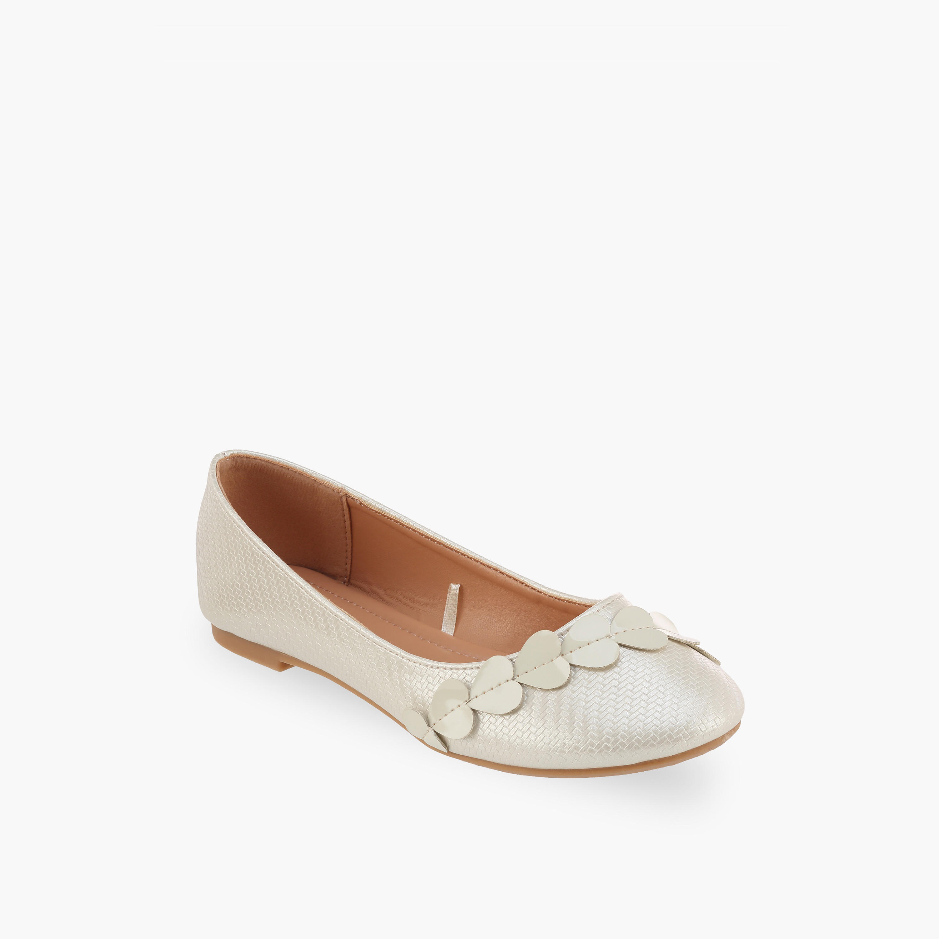 حذاء باليرينا بتفاصيل زخارف للبنات من فلورا بيلا-girls-shoes-ballerinas-image-2