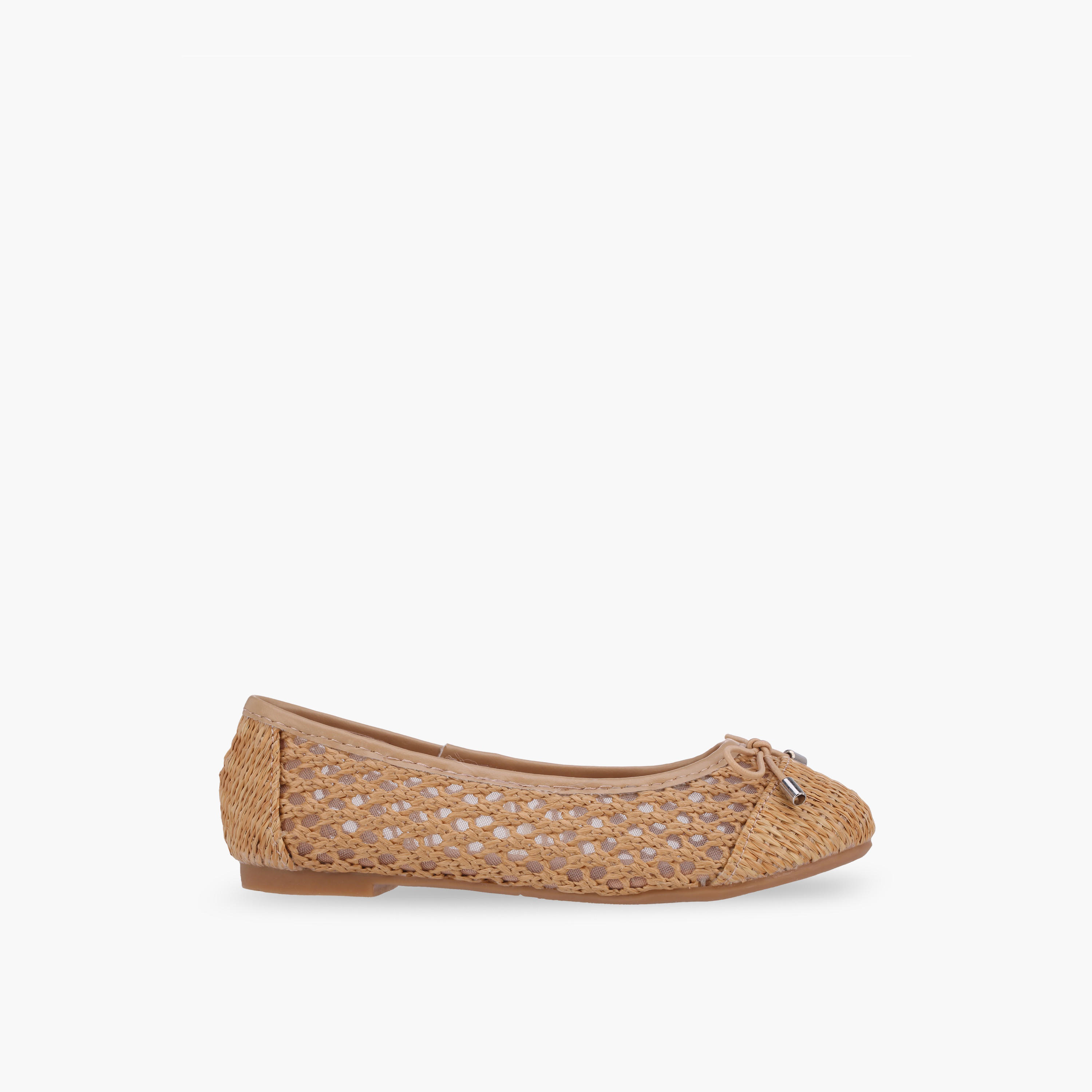 Flora Bella Girls Bow Accent Ballerina Shoes-girls-shoes-ballerinas-image-3