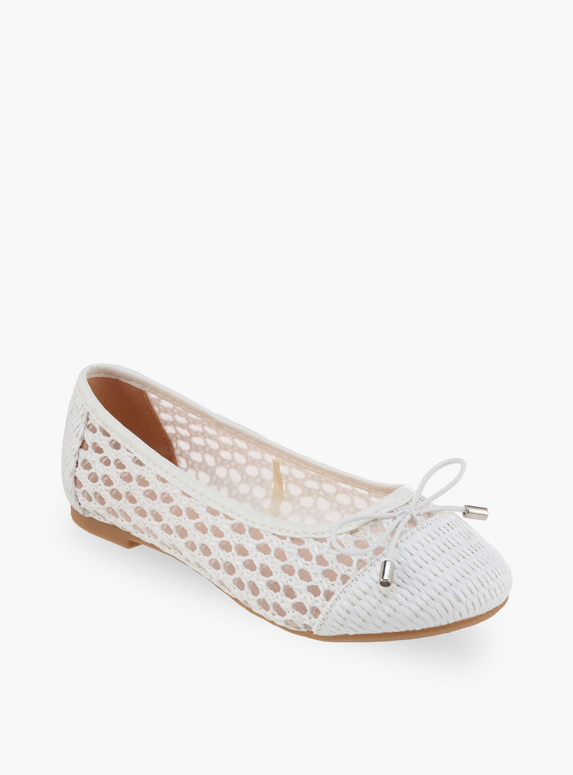 Flora Bella Girls Bow Accent Ballerina Shoes-girls-shoes-ballerinas-image-2