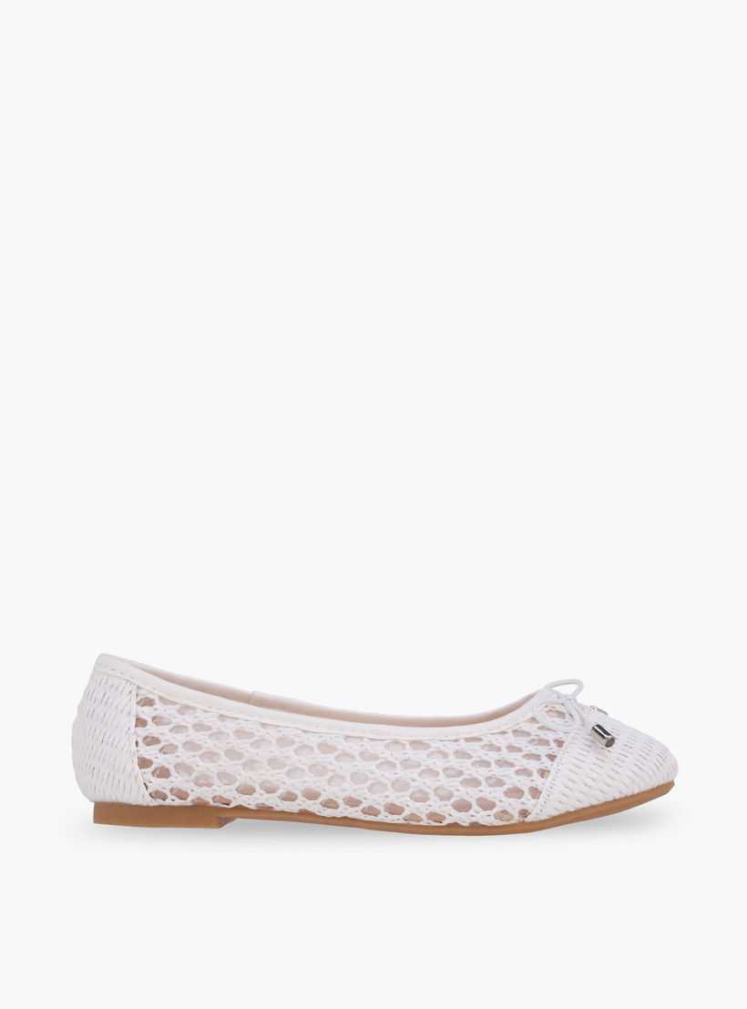 Flora Bella Girls Bow Accent Ballerina Shoes-girls-shoes-ballerinas-image-3