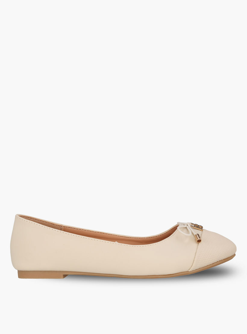حذاء باليرينا بفيونكة للفتيات من فلورا بيلا-girls-shoes-ballerinas-image-3