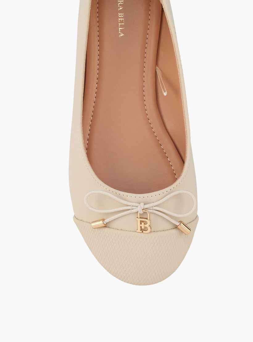 حذاء باليرينا بفيونكة للفتيات من فلورا بيلا-girls-shoes-ballerinas-image-4