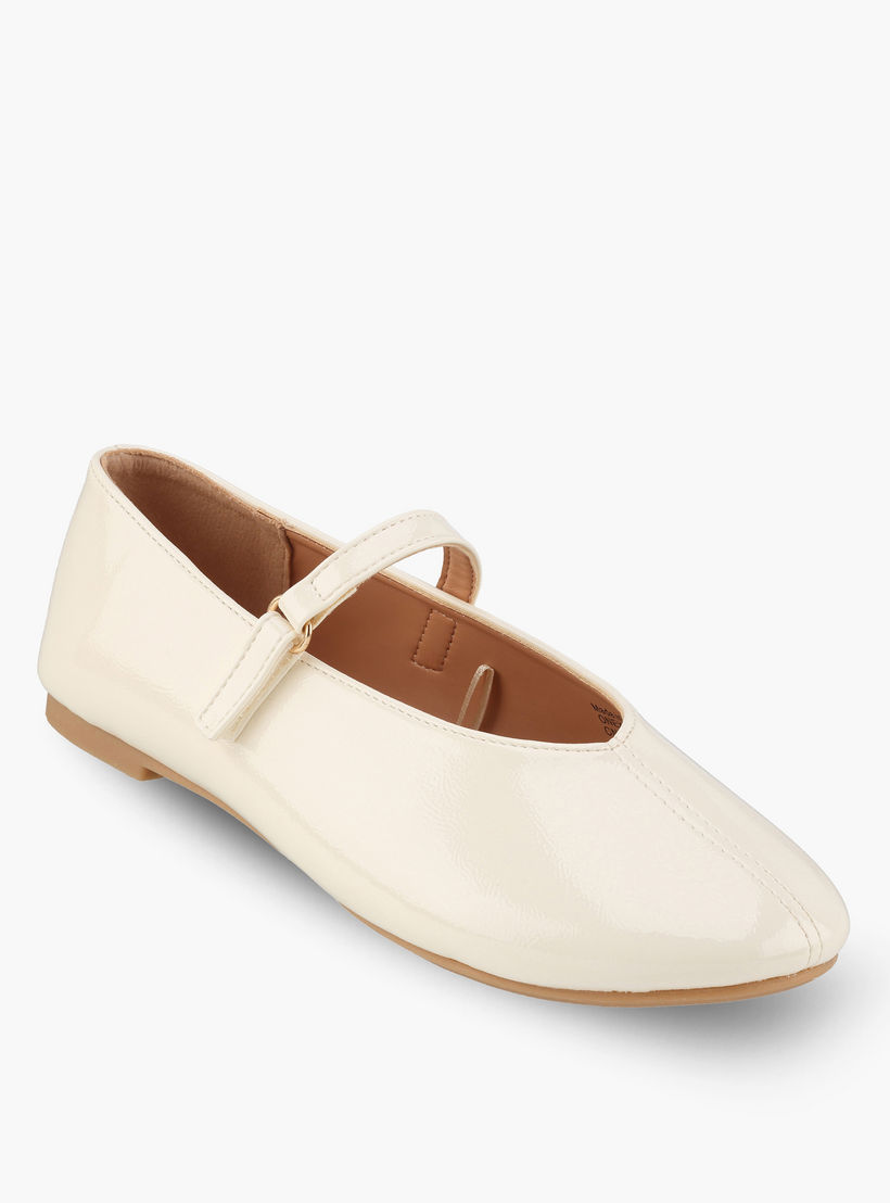 حذاء ماري جين للفتيات بشريط لاصق من فلورا بيلا-girls-shoes-ballerinas-image-2