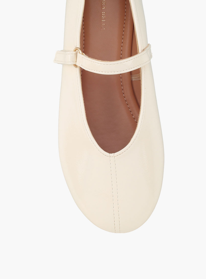 حذاء ماري جين للفتيات بشريط لاصق من فلورا بيلا-girls-shoes-ballerinas-image-4