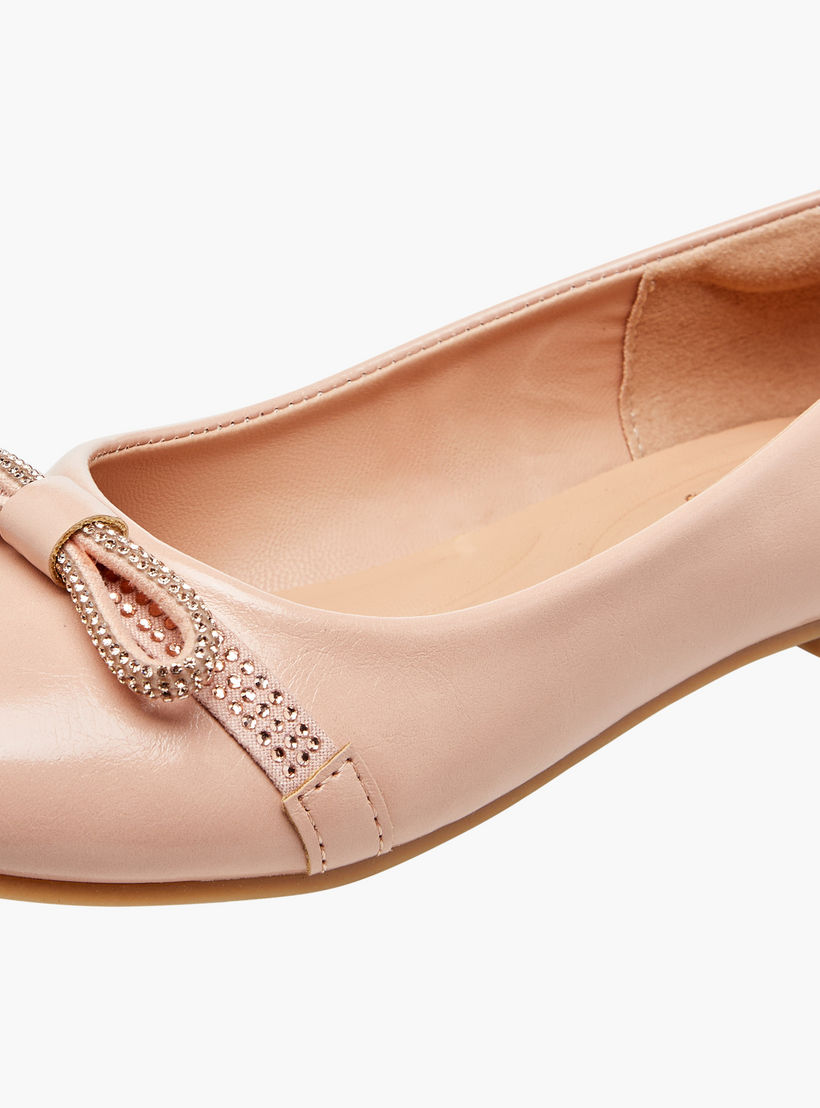 حذاء باليرينا مزين بفيونكة من ليتل ميسي-girls-shoes-ballerinas-image-6