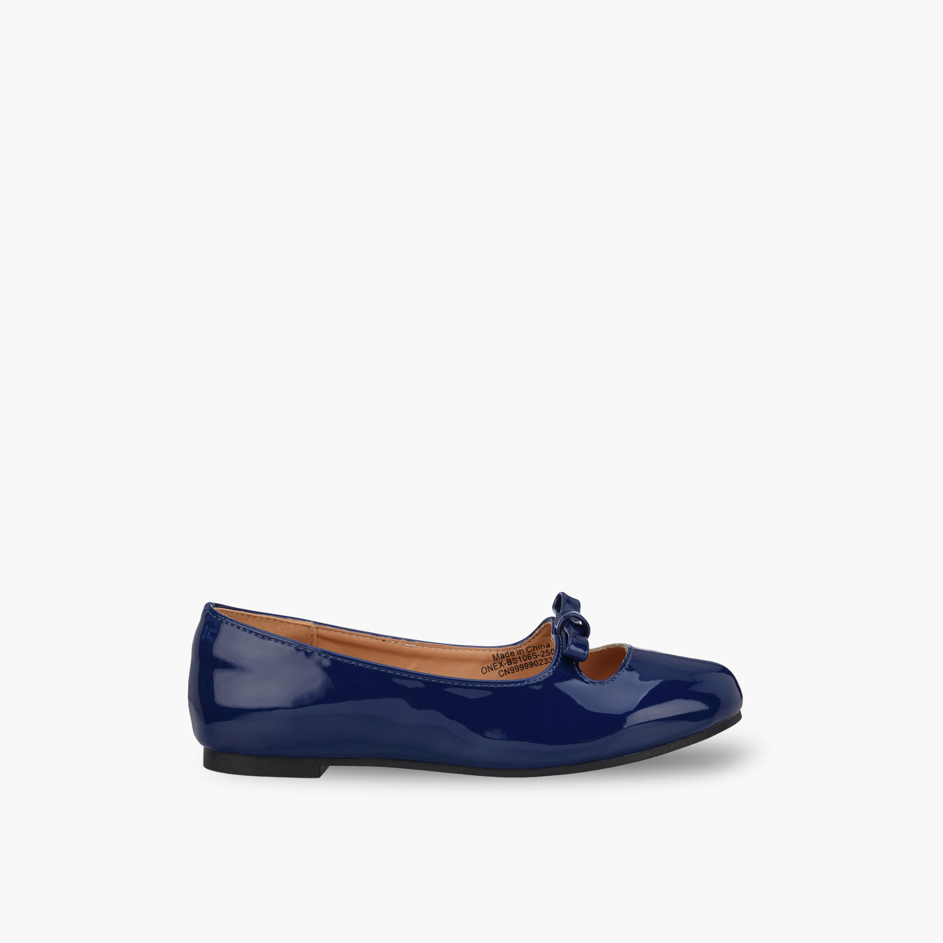 حذاء باليرينا بفيونكة للبنات من ليتل ميسي-girls-shoes-ballerinas-image-3