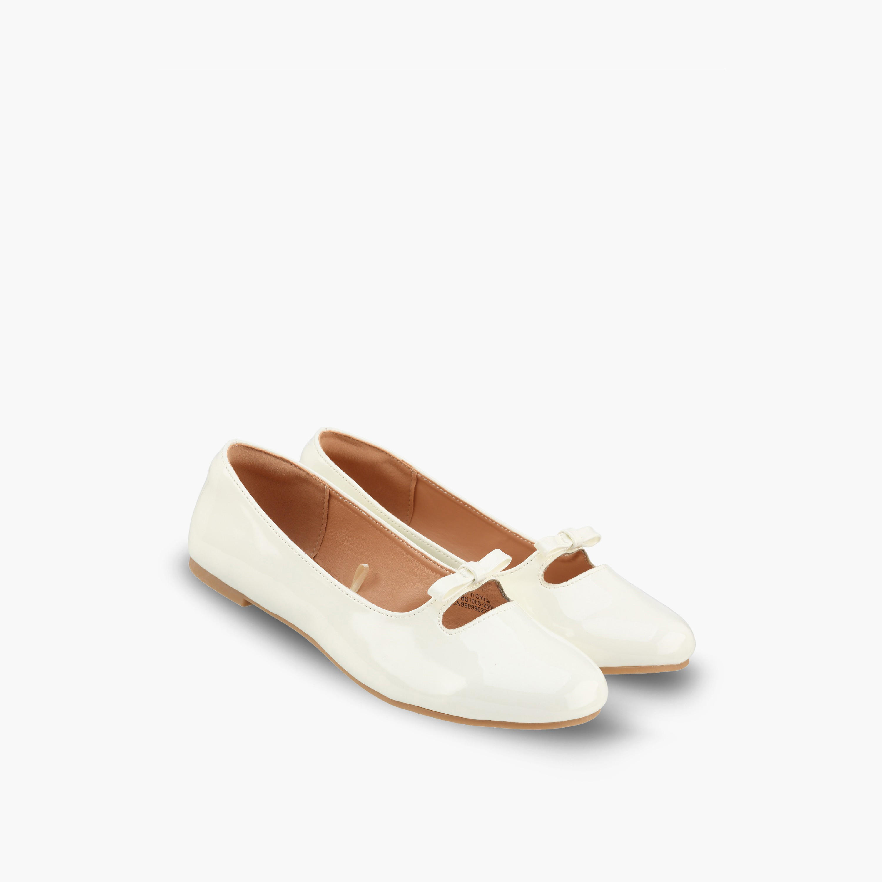 حذاء باليرينا بفيونكة للبنات من ليتل ميسي-girls-shoes-ballerinas-image-1