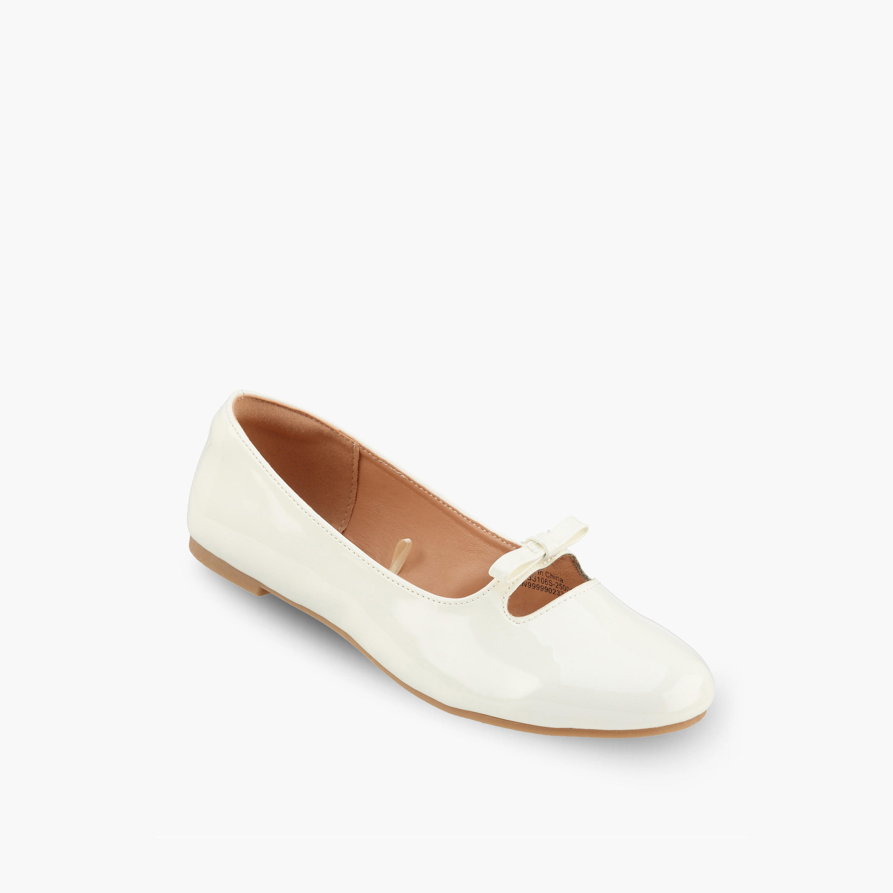 حذاء باليرينا بفيونكة للبنات من ليتل ميسي-girls-shoes-ballerinas-image-2