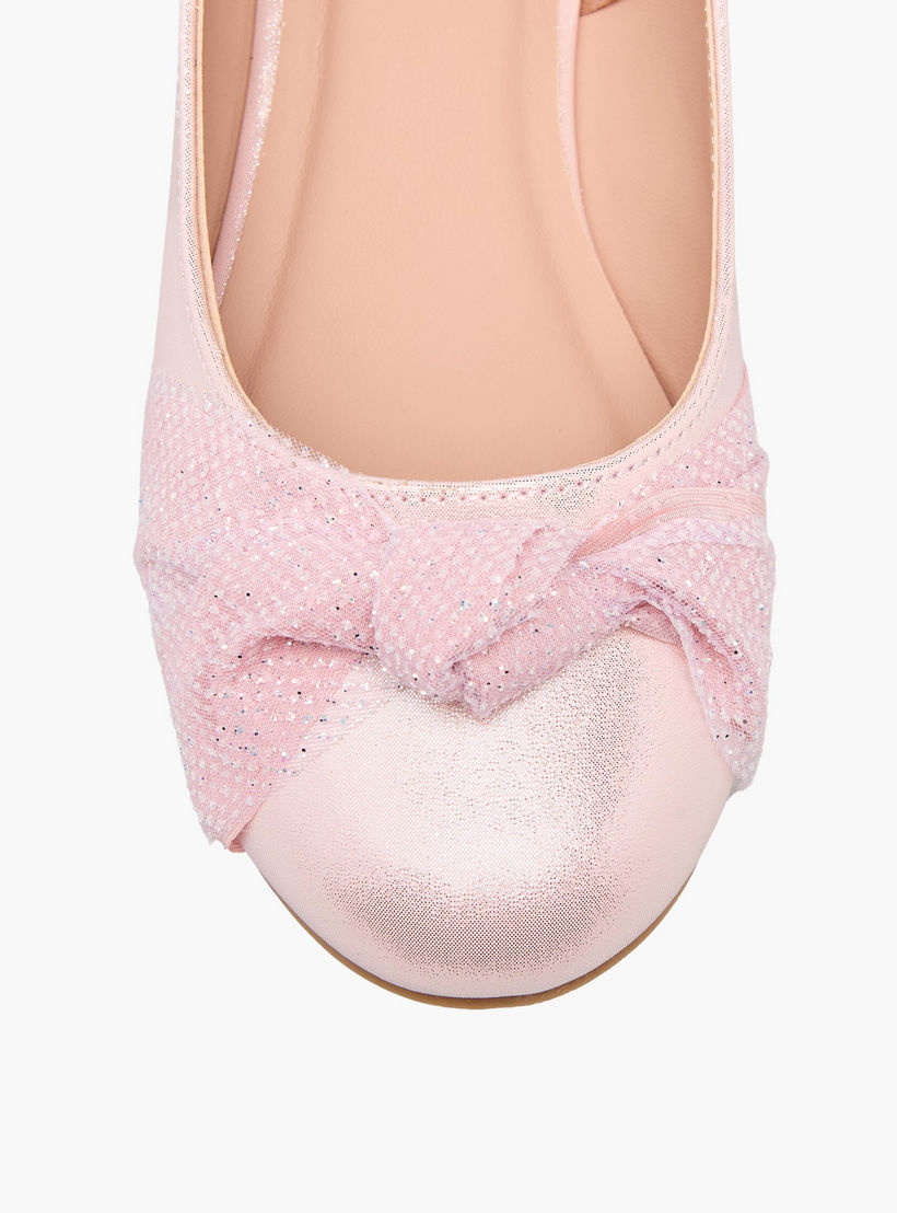 حذاء باليرينا سهل الارتداء للبنات من ليتل ميسي-girls-shoes-ballerinas-image-6