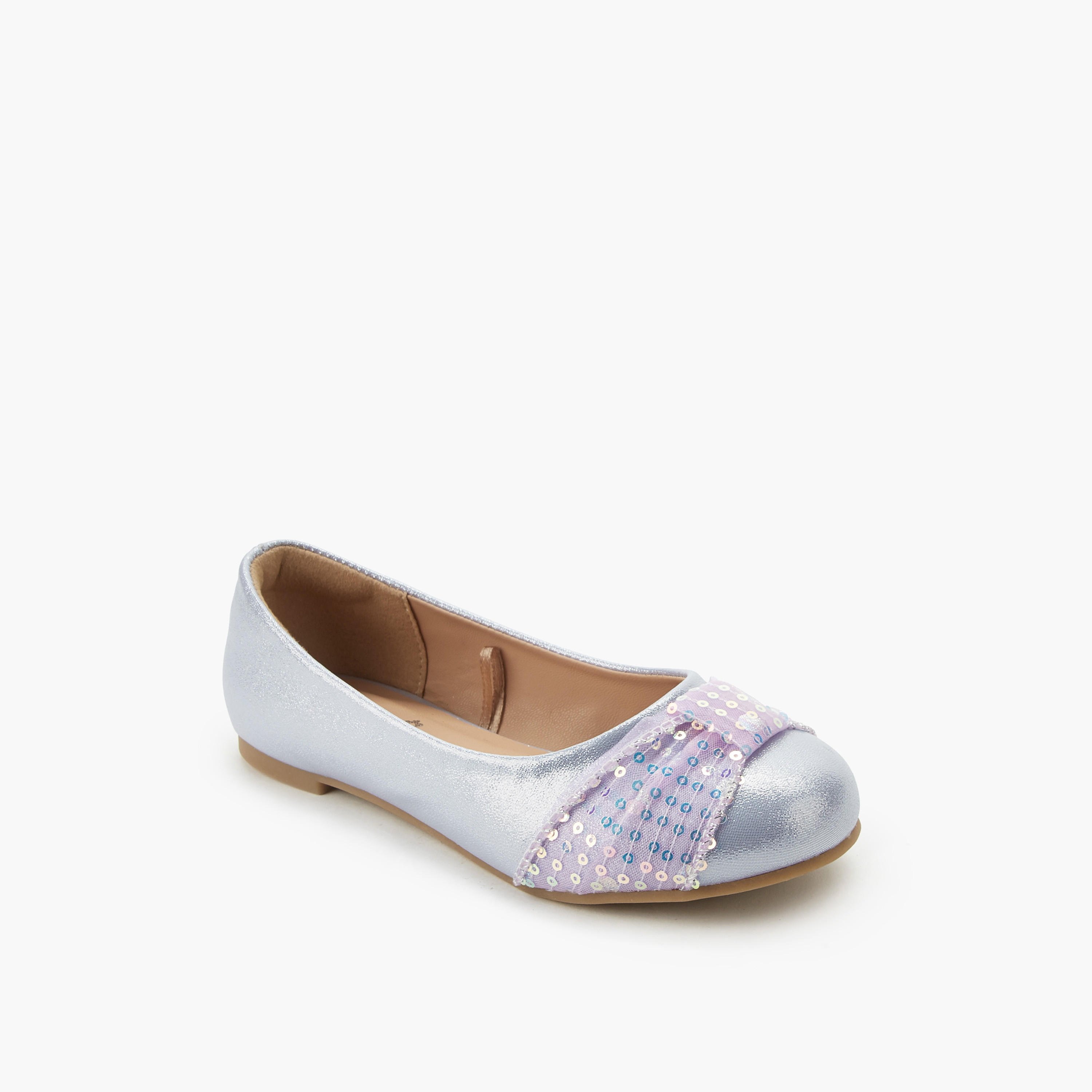 حذاء باليرينا سهل الارتداء للبنات من ليتل ميسي-girls-shoes-ballerinas-image-1