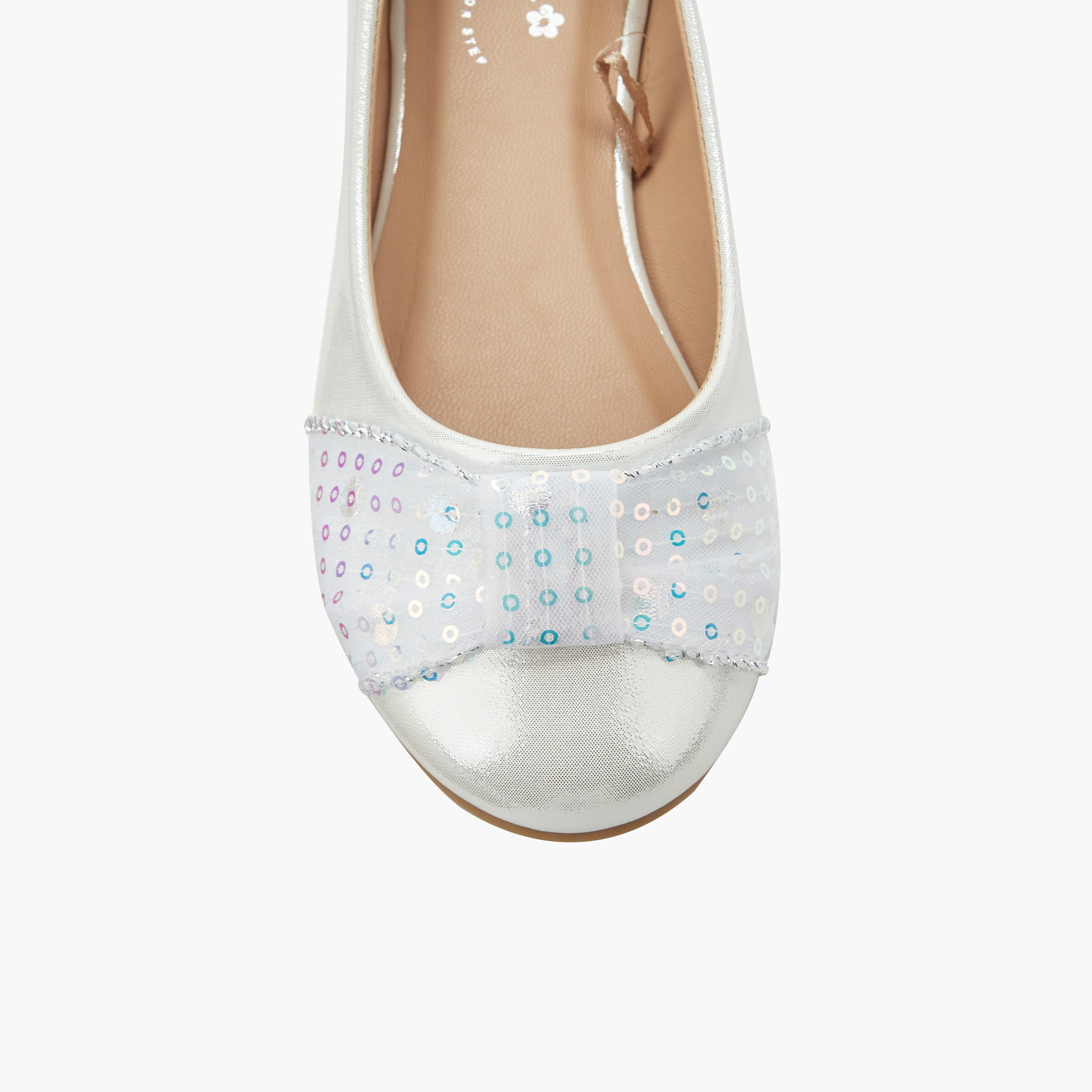 حذاء باليرينا سهل الارتداء للبنات من ليتل ميسي-girls-shoes-ballerinas-image-5