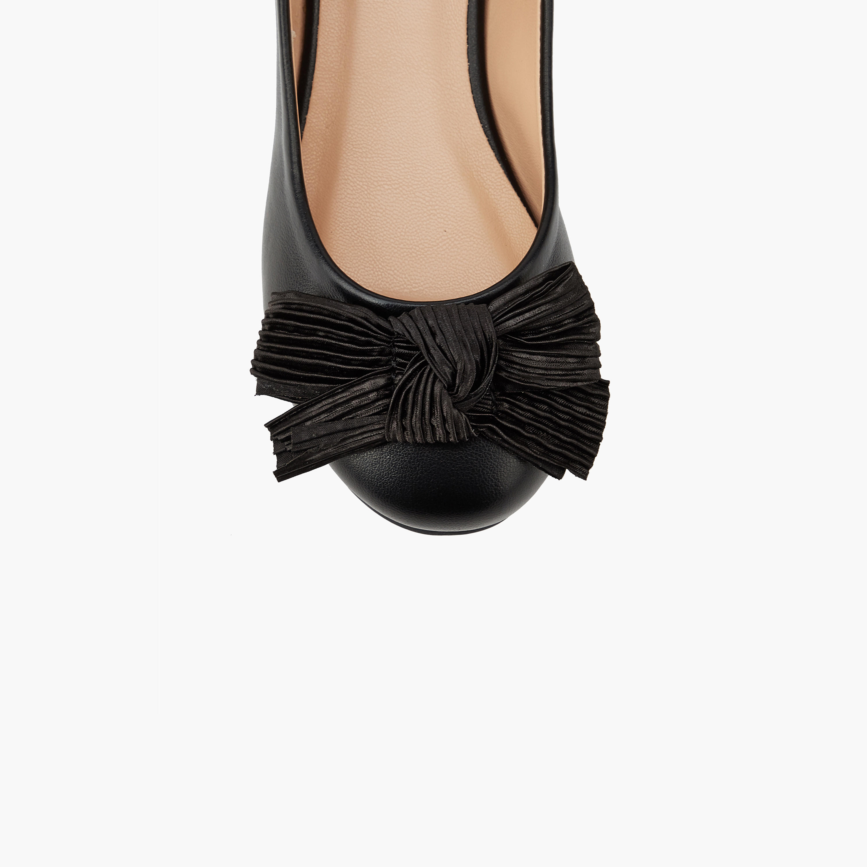 حذاء باليرينا بتفاصيل فيونكة للبنات من ليتل ميسي-girls-shoes-ballerinas-image-4