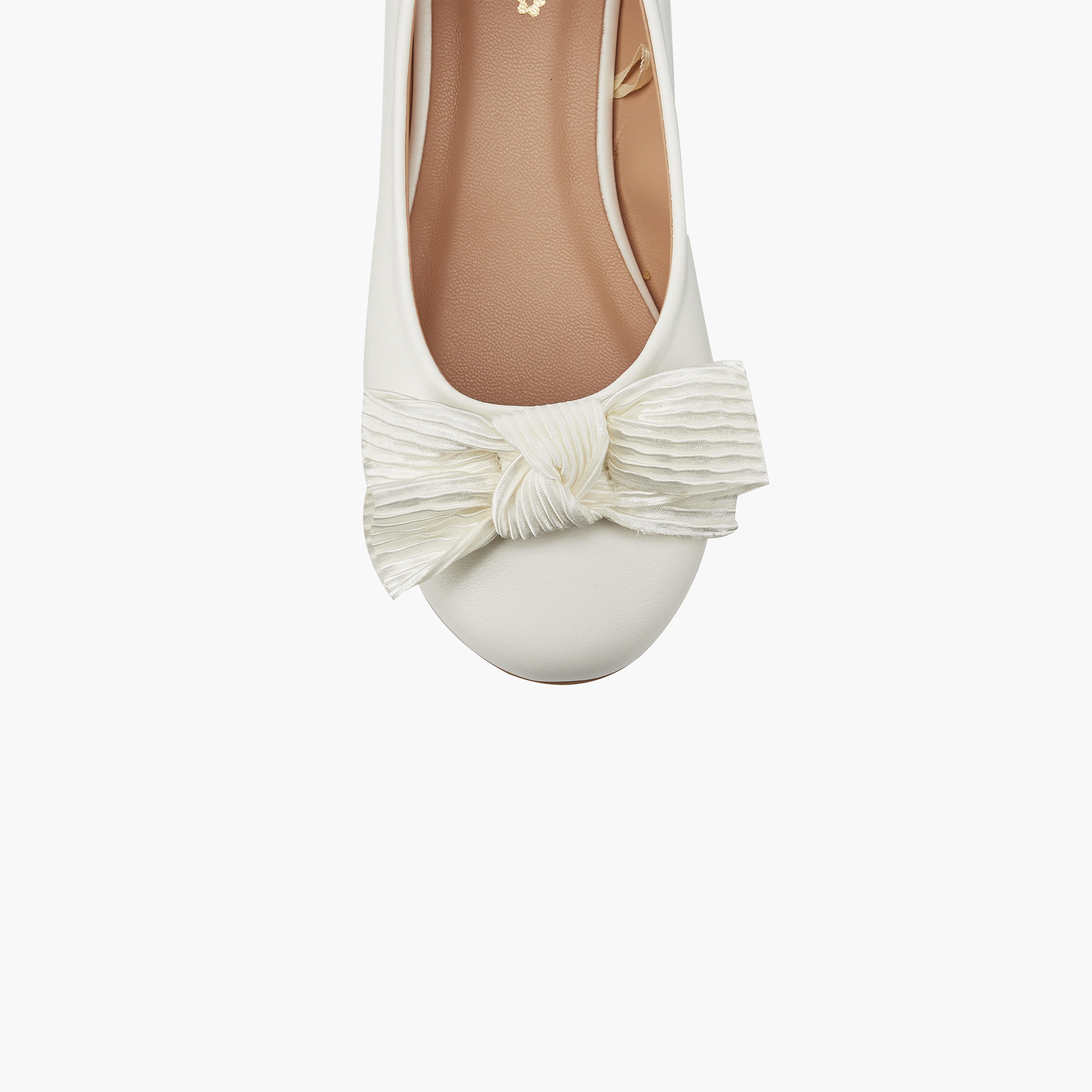حذاء باليرينا بتفاصيل فيونكة للبنات من ليتل ميسي-girls-shoes-ballerinas-image-4