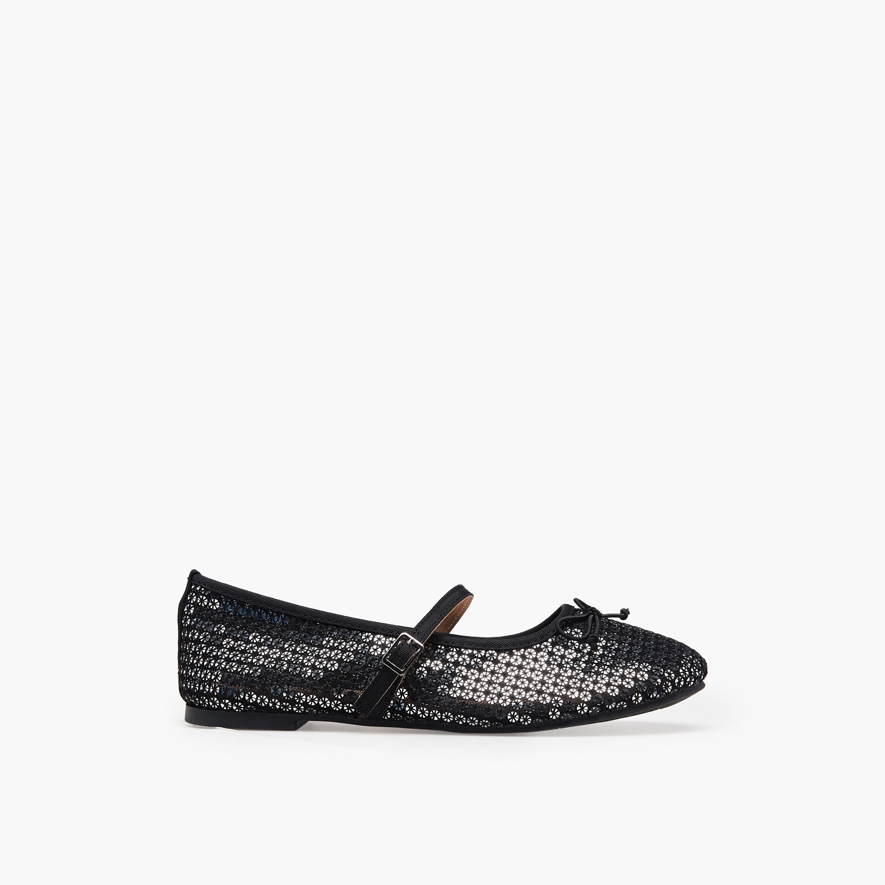 Little Missy Girls Buckle Closure Mary Jane Shoes-girls-shoes-maryjanes-image-3