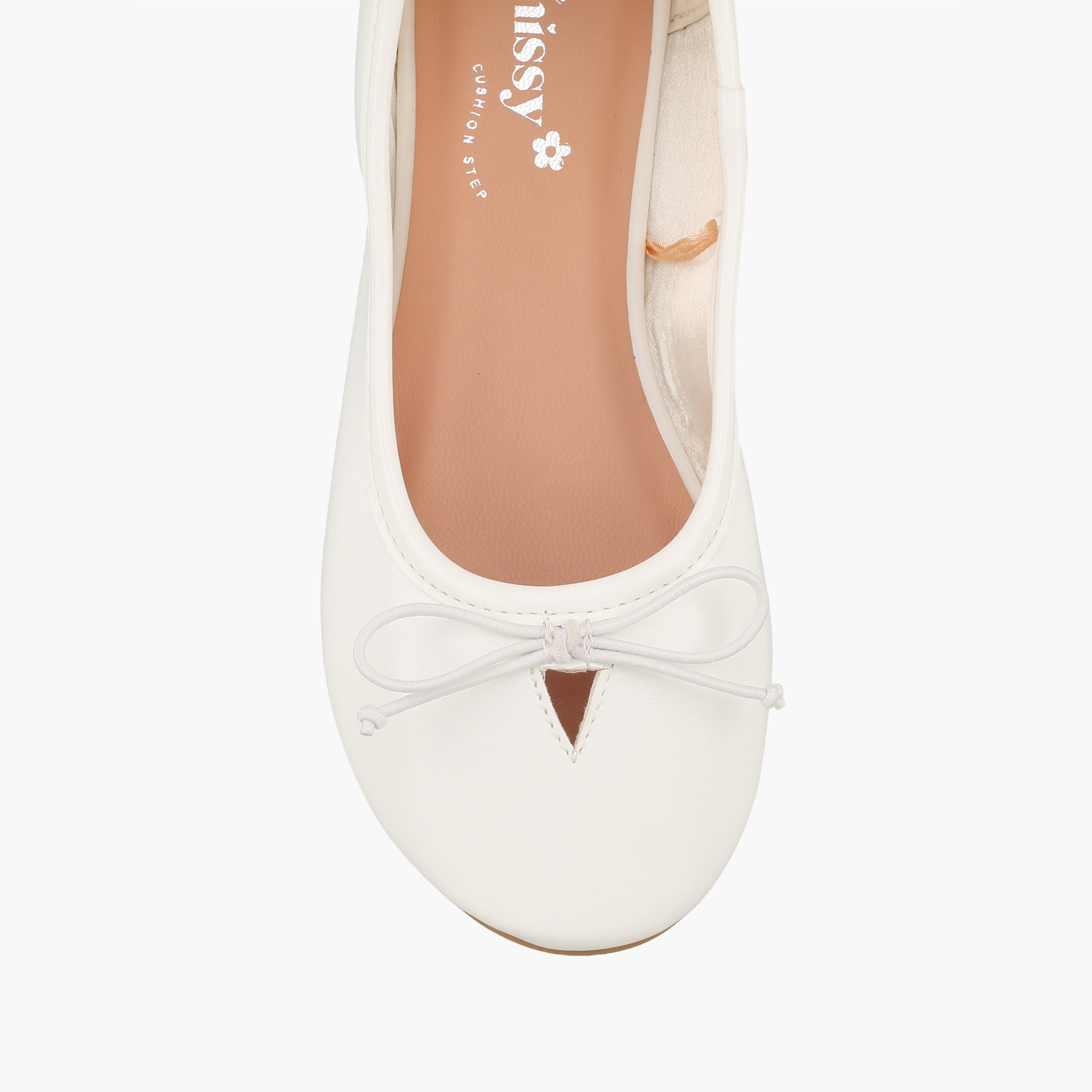 حذاء باليرينا بفيونكة للبنات من ليتل ميسي-girls-shoes-ballerinas-image-4