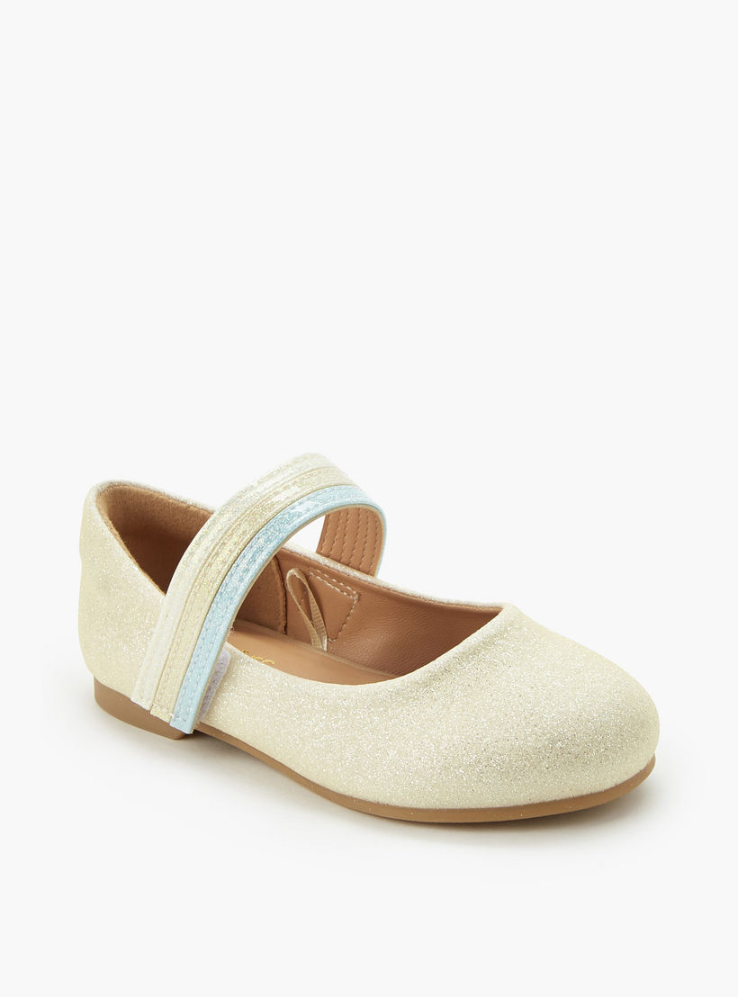 Juniors Girls Hook and Loop Ballerina Shoes-girls-shoes-ballerinas-image-2