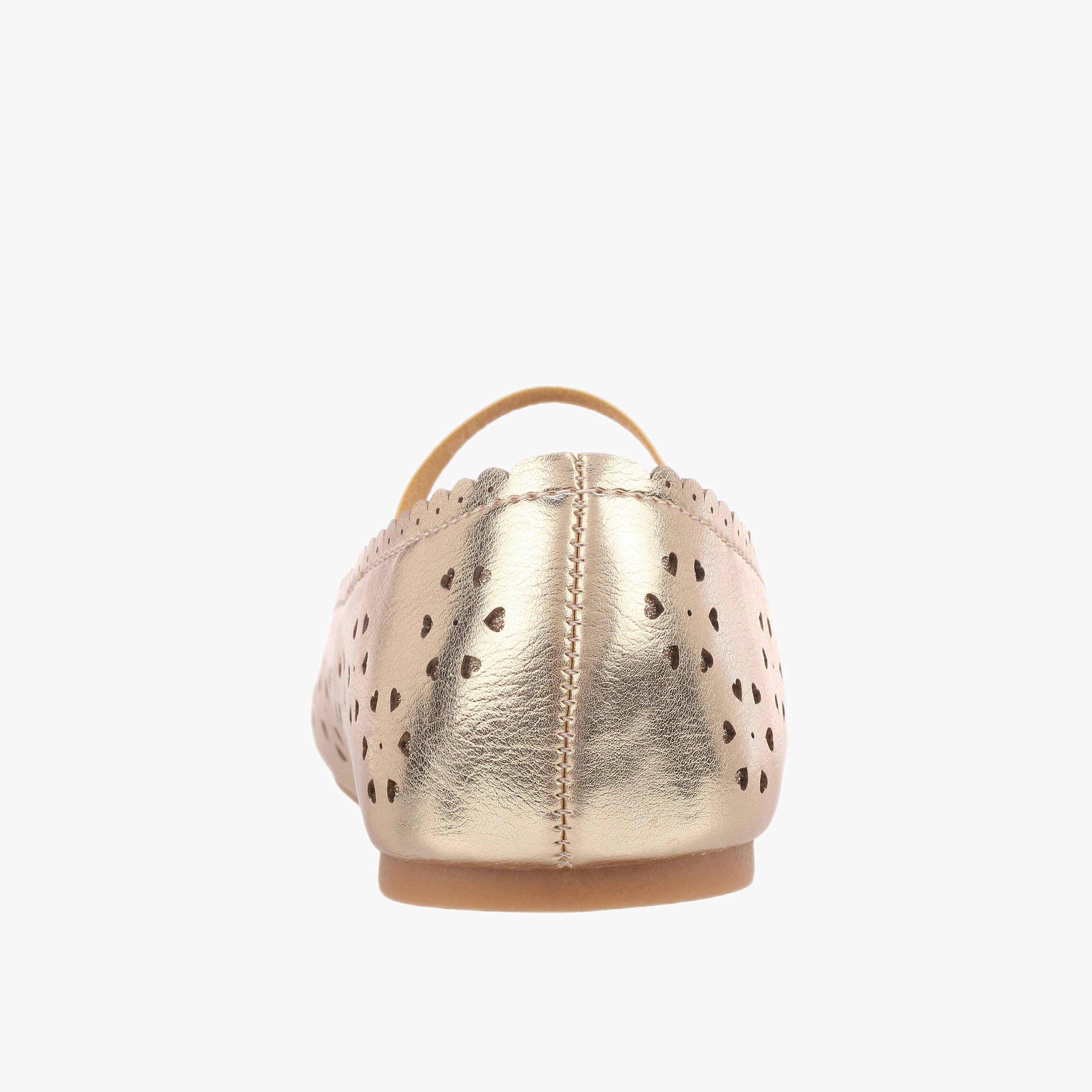 Flora Bella Girls Heart Cutout Detail Ballerina Shoes-girls-shoes-ballerinas-image-6