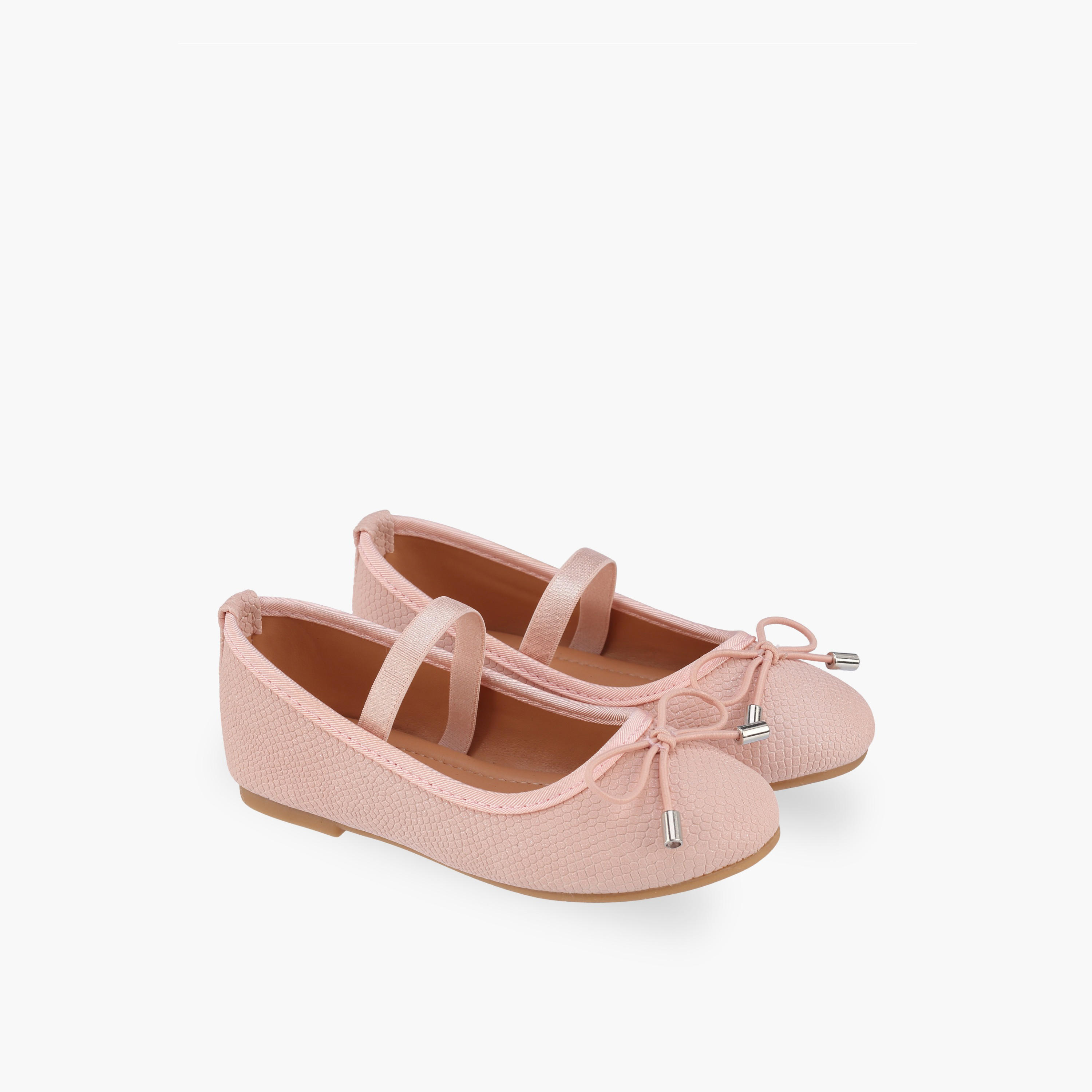 Flora Bella Girls Elastic Strap Ballerina Shoes-girls-shoes-ballerinas-image-1