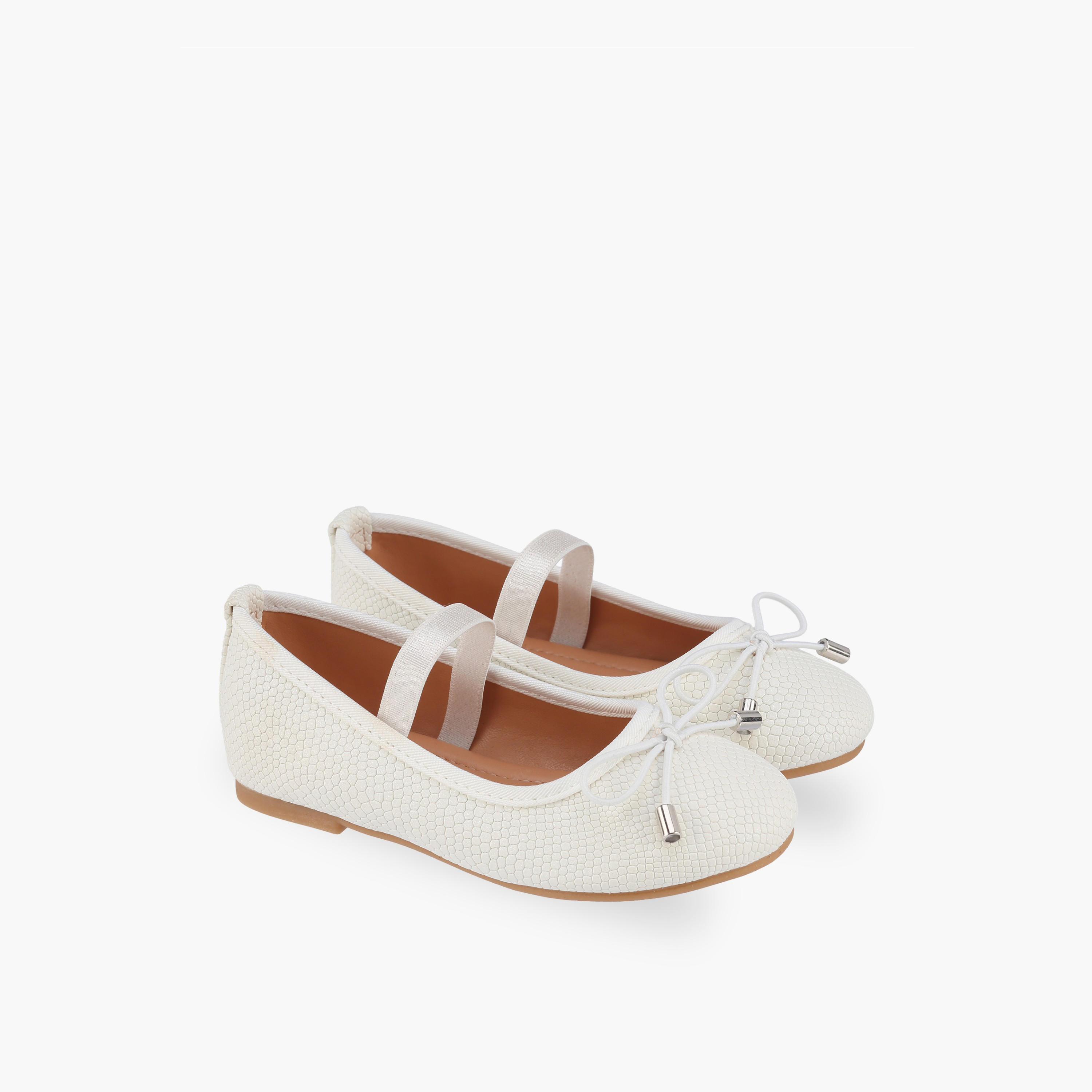 Flora Bella Girls Elastic Strap Ballerina Shoes-girls-shoes-ballerinas-image-1