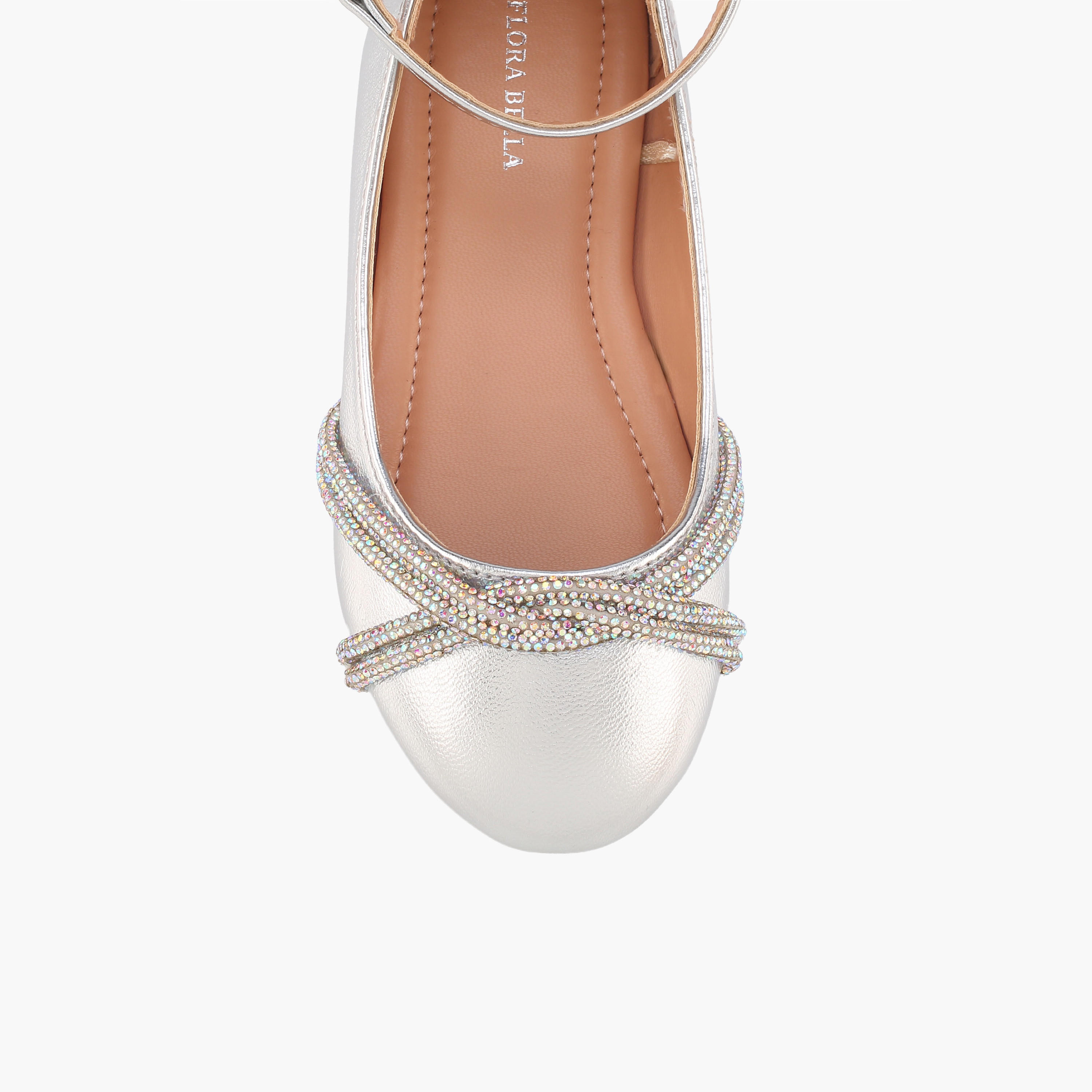 Flora Bella Girls Embellished Hook & Loop Mary Jane Shoes-girls-shoes-maryjanes-image-4