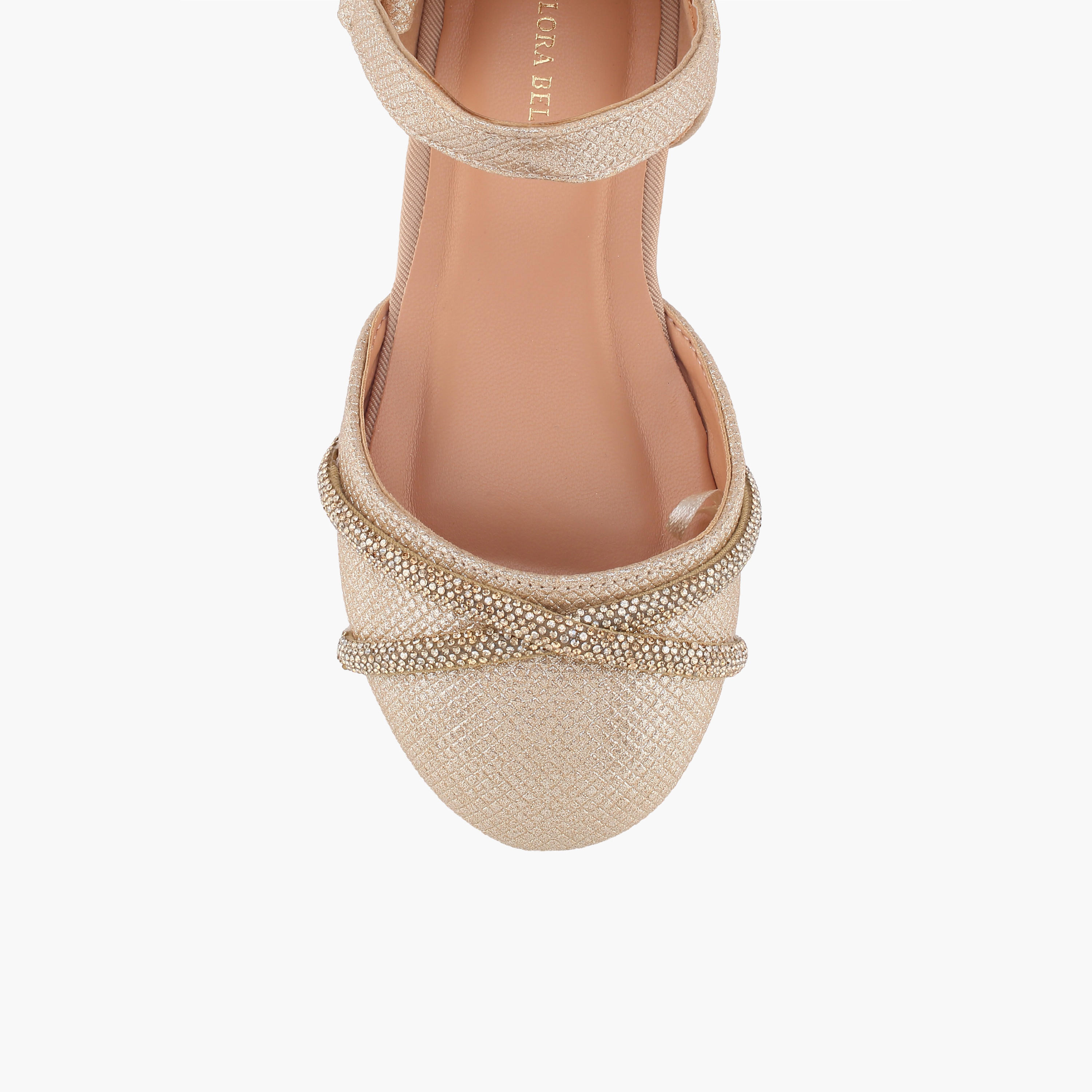 Flora Bella Girls Embellished Hook & Loop Mary Jane Shoes-girls-shoes-maryjanes-image-4